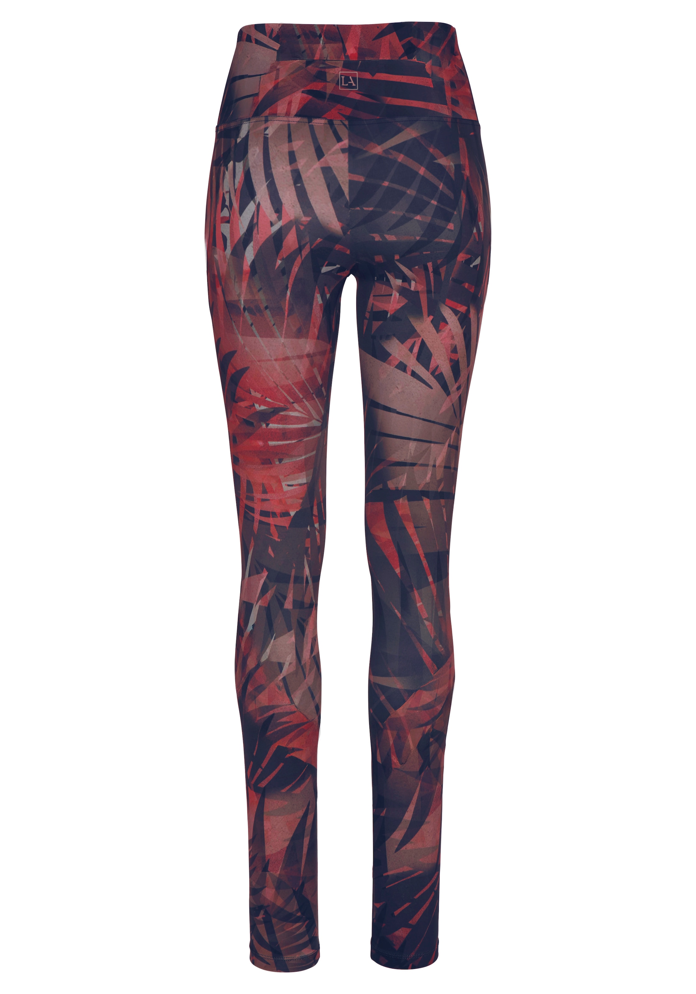 LASCANA ACTIVE Leggings »Tropical«  mit abstraktem Palmenprint, Loungewear