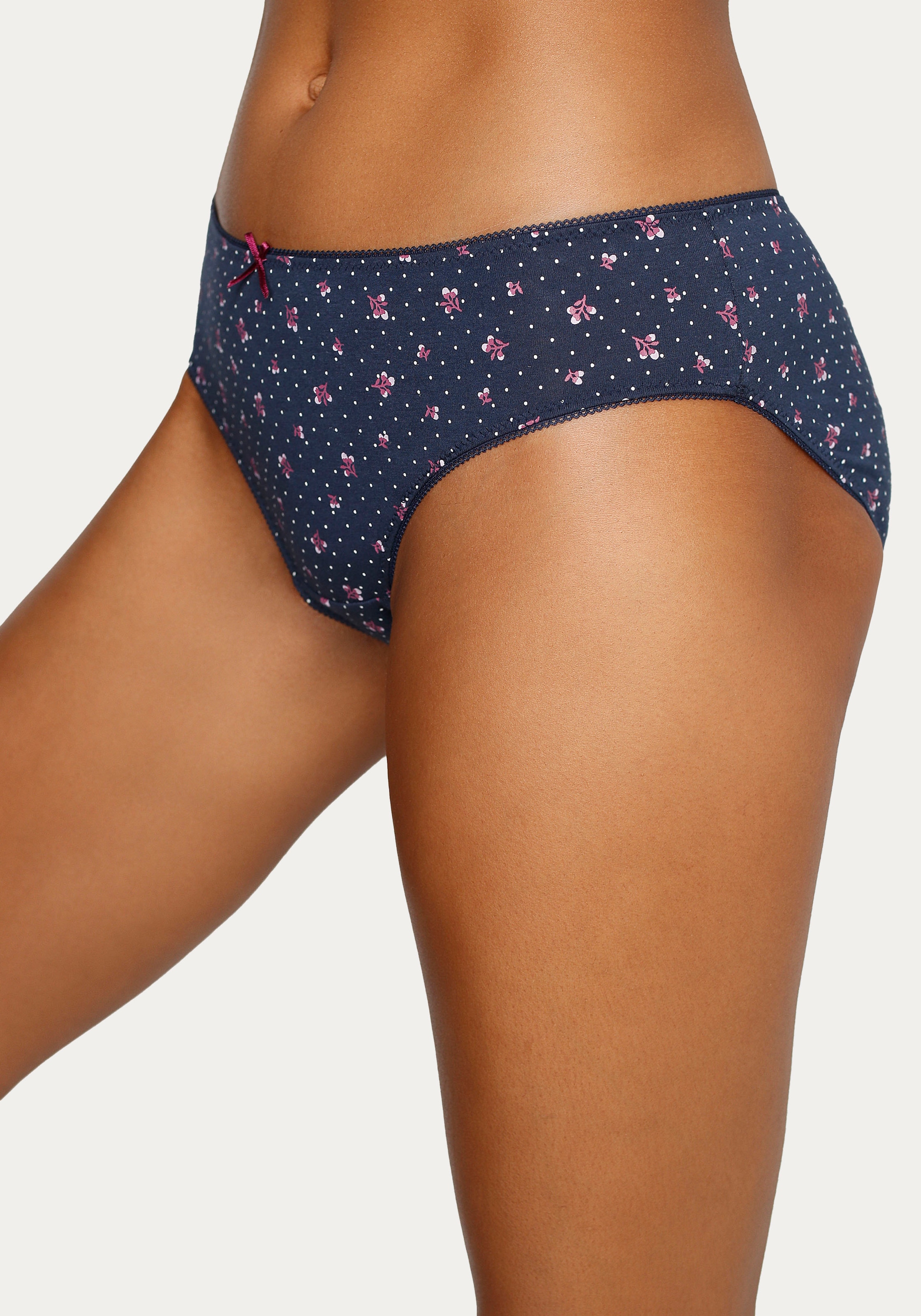 petite fleur Jazz-Pants Slips, (6er-Pack), aus elastischer Baumwolle
