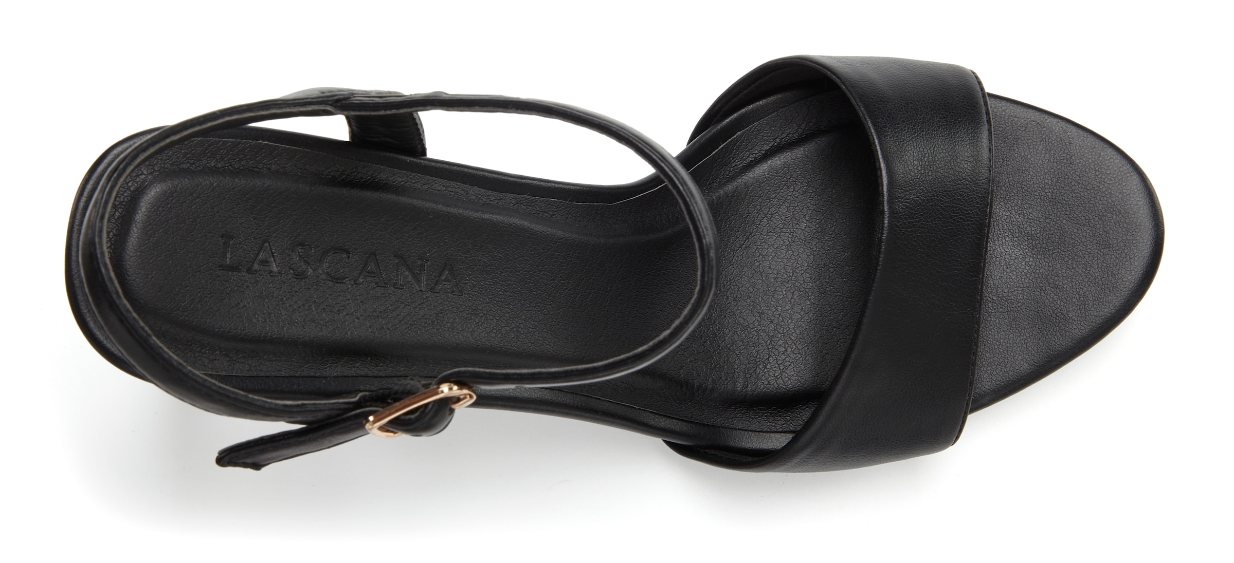 LASCANA High-Heel-Sandalette »Sommerschuh«  Riemchensandalette, klassisch elegantes Design VEGAN