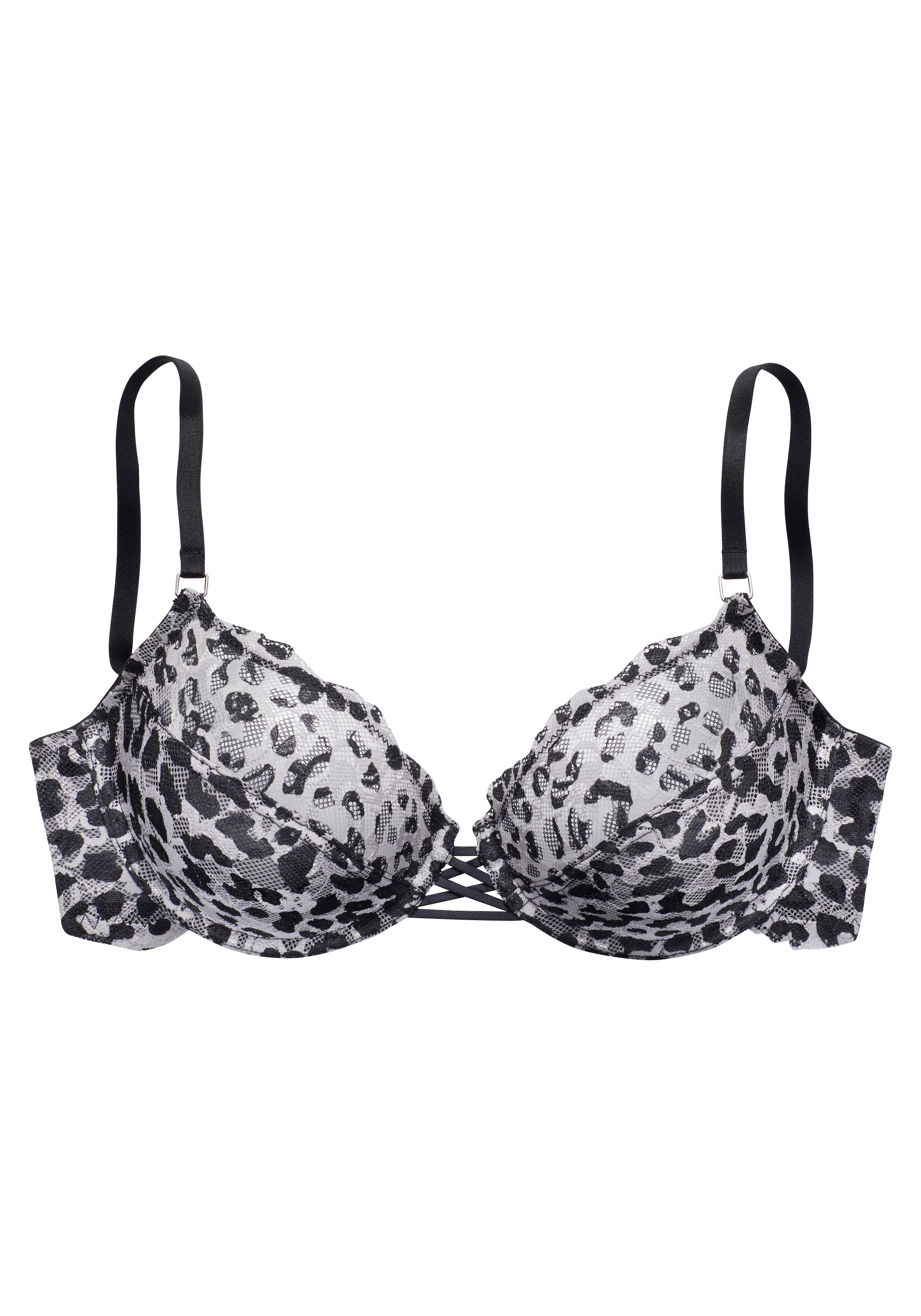 LASCANA Bügel-BH, in einem aufregenden Leo-Look, sexy Dessous