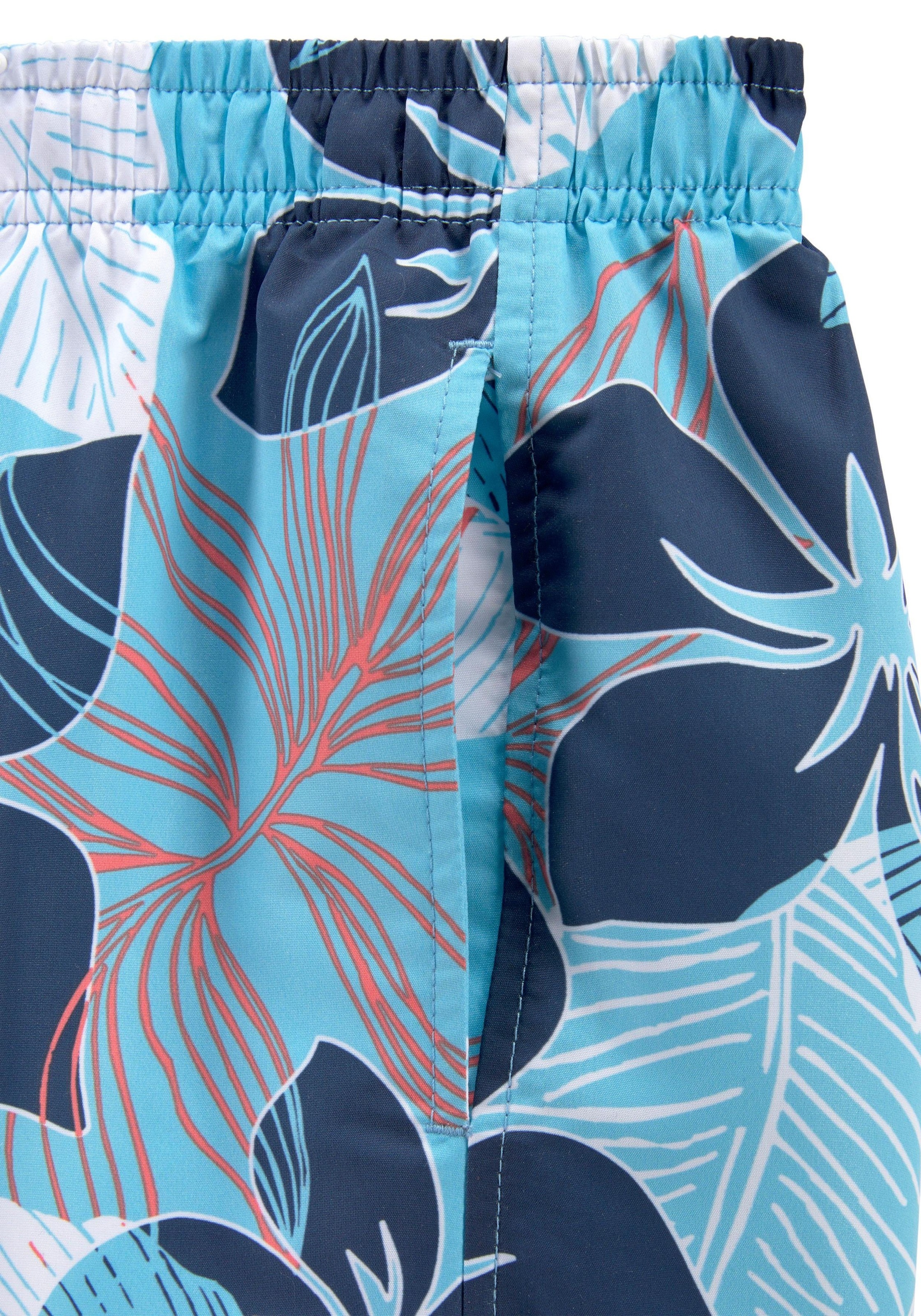 KangaROOS Badeshorts »Moloka Kids« 1 Stk. mit Hawaiiprint