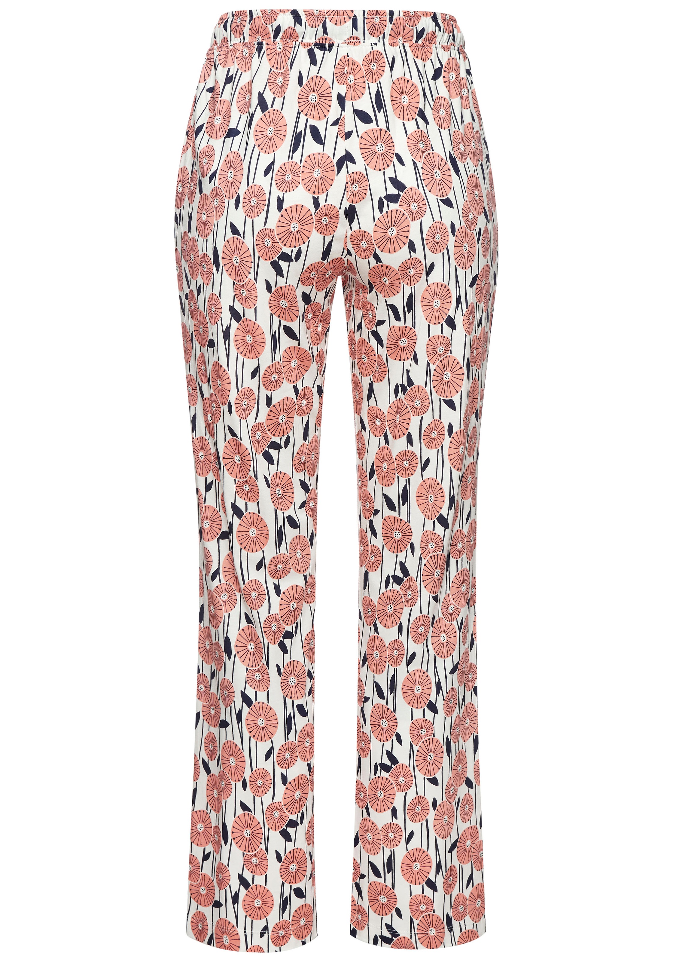 Vivance Dreams Pyjamahose, Mit schönem Muster