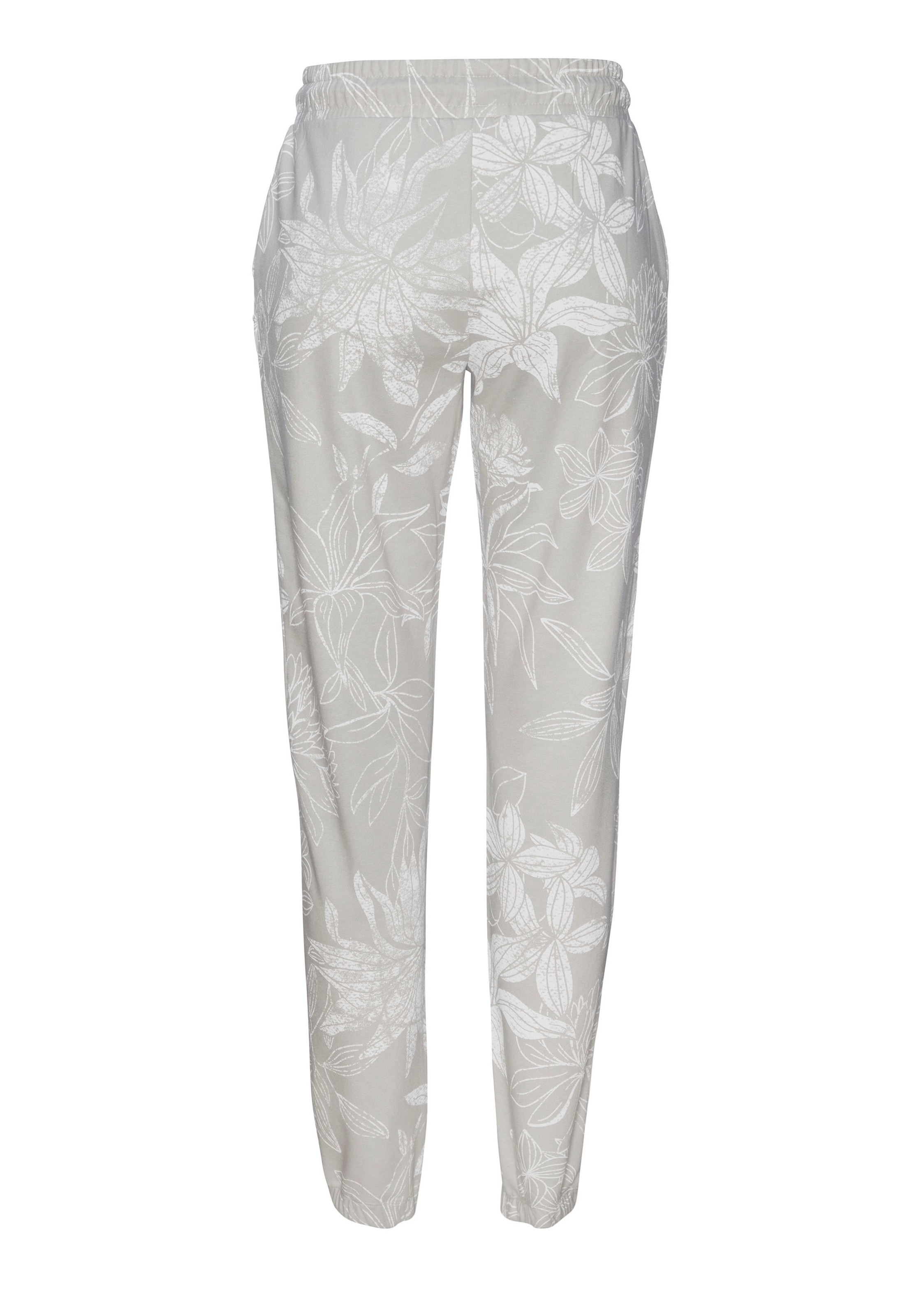 LASCANA Loungehose  mit floralem Alloverdruck, Loungewear