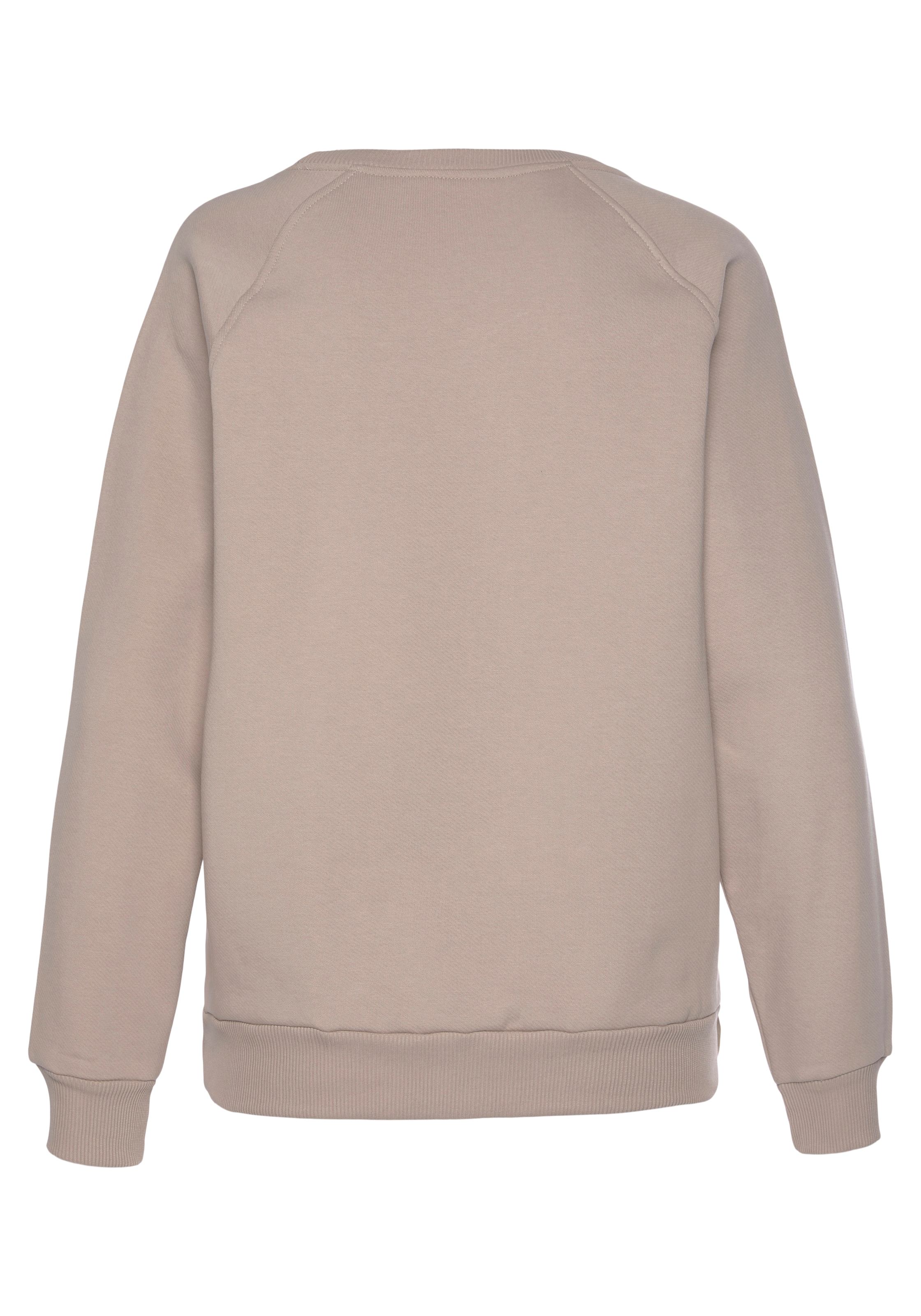 LASCANA Sweatshirt, aus organischer Baumwolle, Loungewear