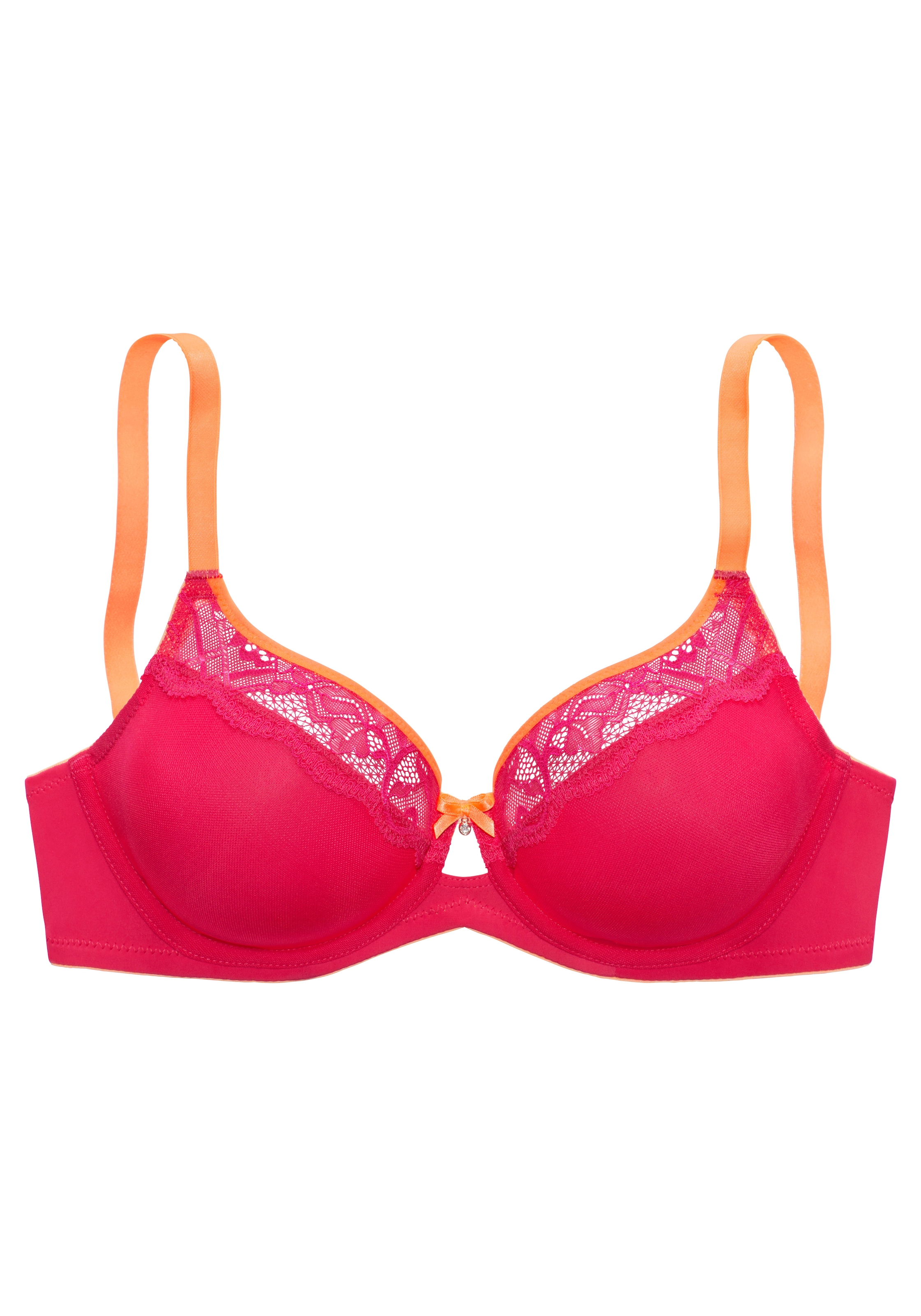 Vivance Bügel-BH, mit Bügel und hübschen Spitzeneinsätzen, Dessous