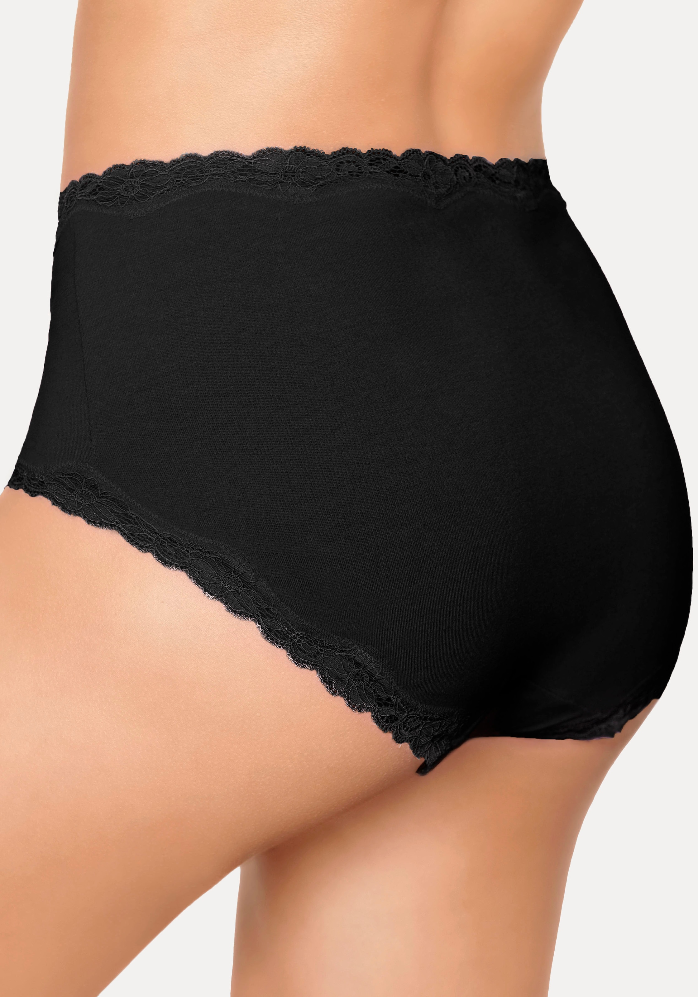 Vivance Taillenslip, (5er-Pack), aus elastischer Baumwolle