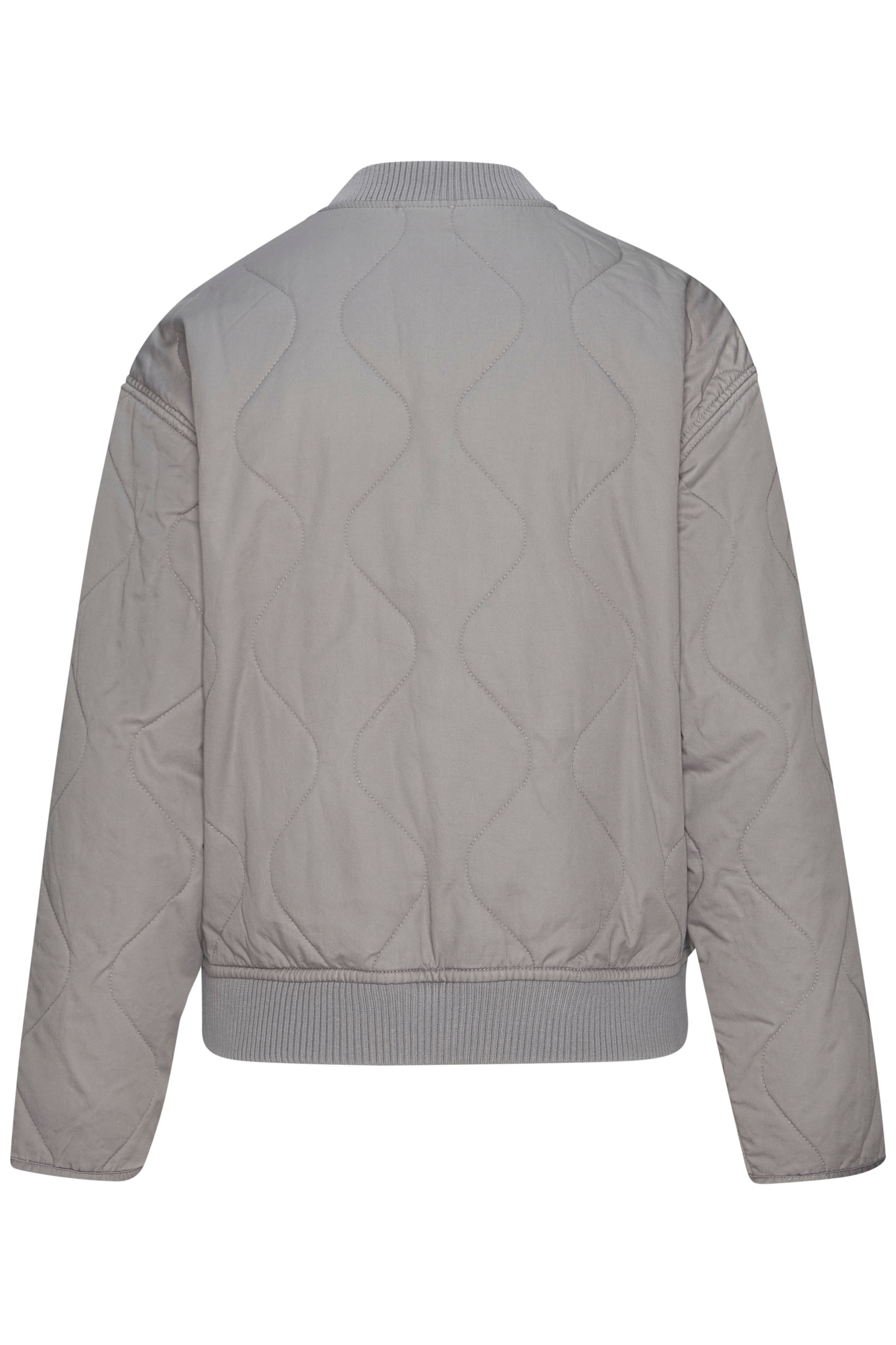 LASCANA Steppjacke, in leicht verwaschener Optik mit Taschen, Bomber-Design