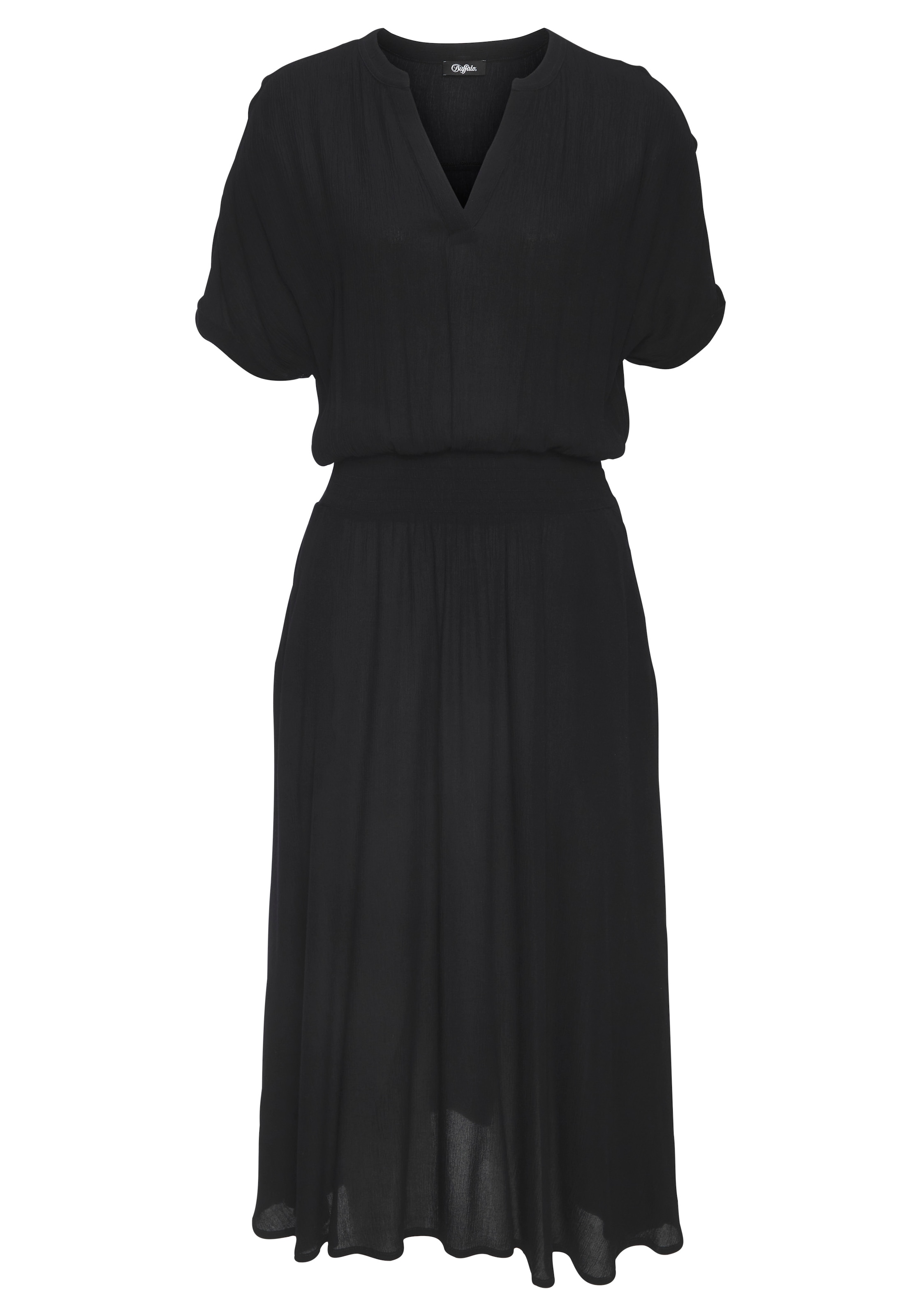Buffalo Midikleid Seitennahttaschen