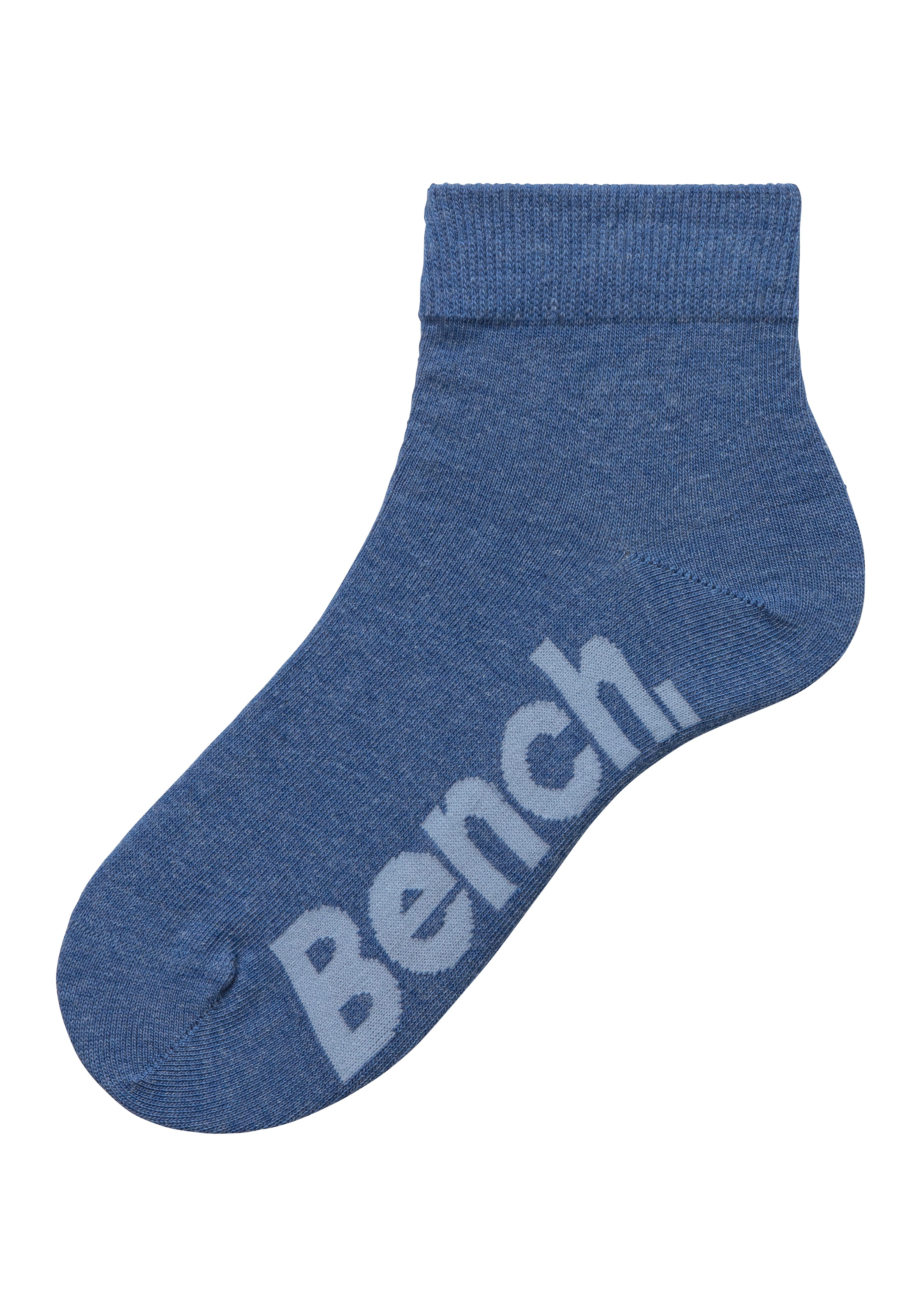 Bench. Kurzsocken, (Federtasche, 7 Paar), in ansprechendem Mäppchen mit Reißverschluss