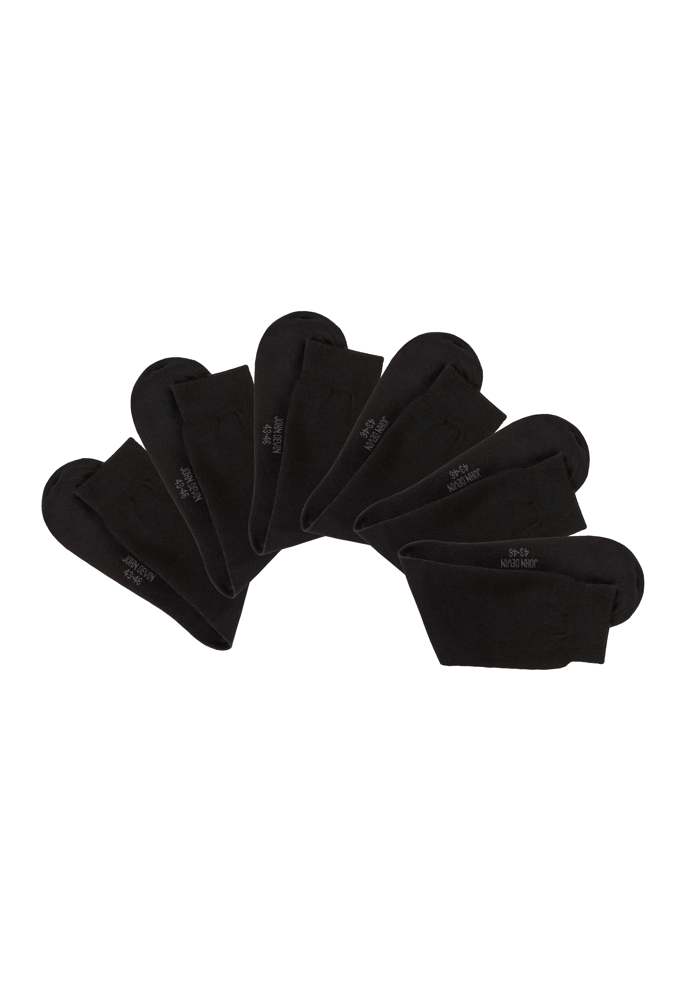 John Devin Businesssocken, (Packung, 6 Paar), lange Form, wertig in Box verpackt