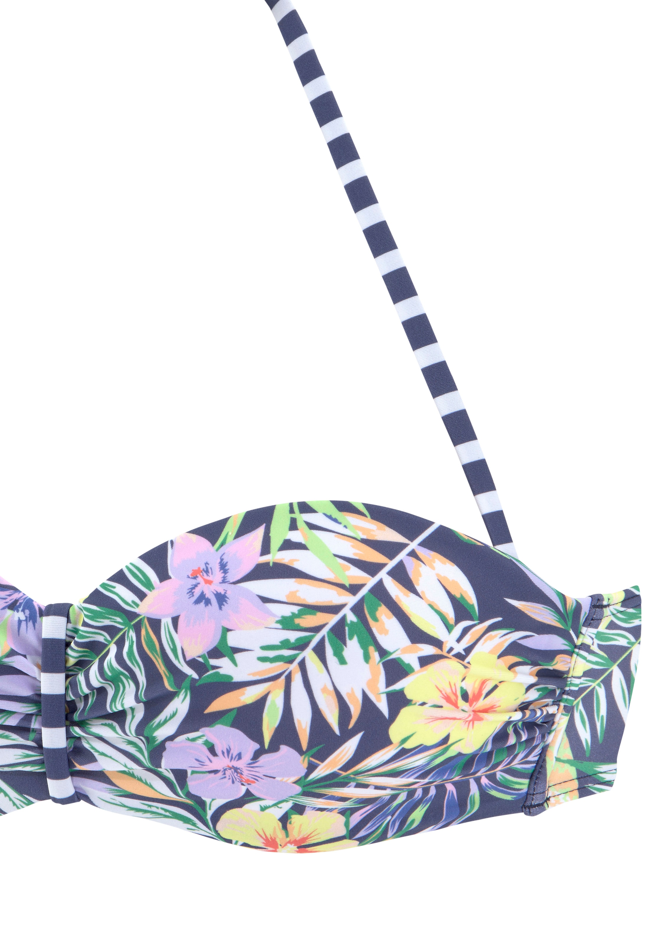 Venice Beach Bandeau-Bikini-Top »Summer«, mit geraffter Mitte