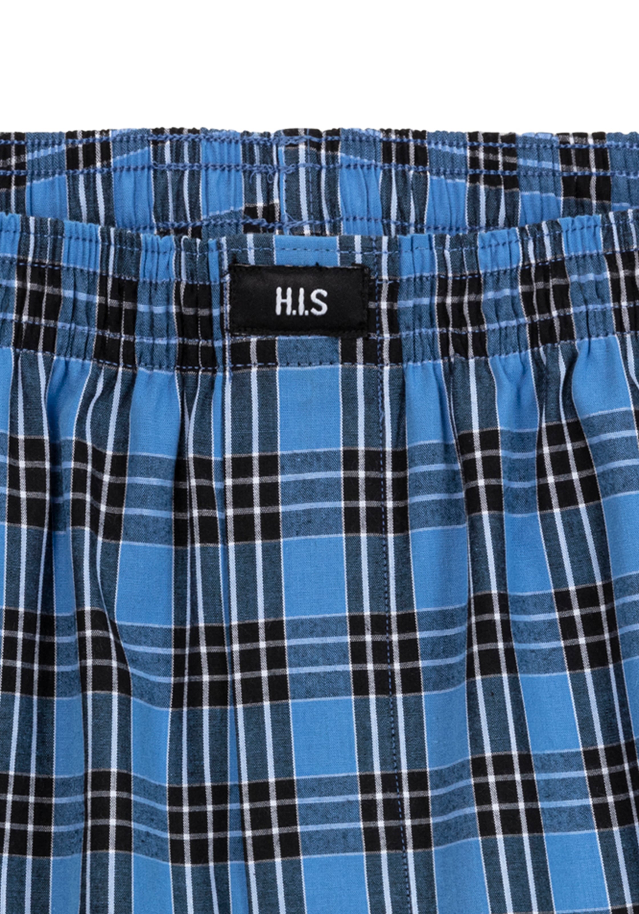 H.I.S Webboxer, (Packung, 3 St.), mit verschiedenen Karomustern
