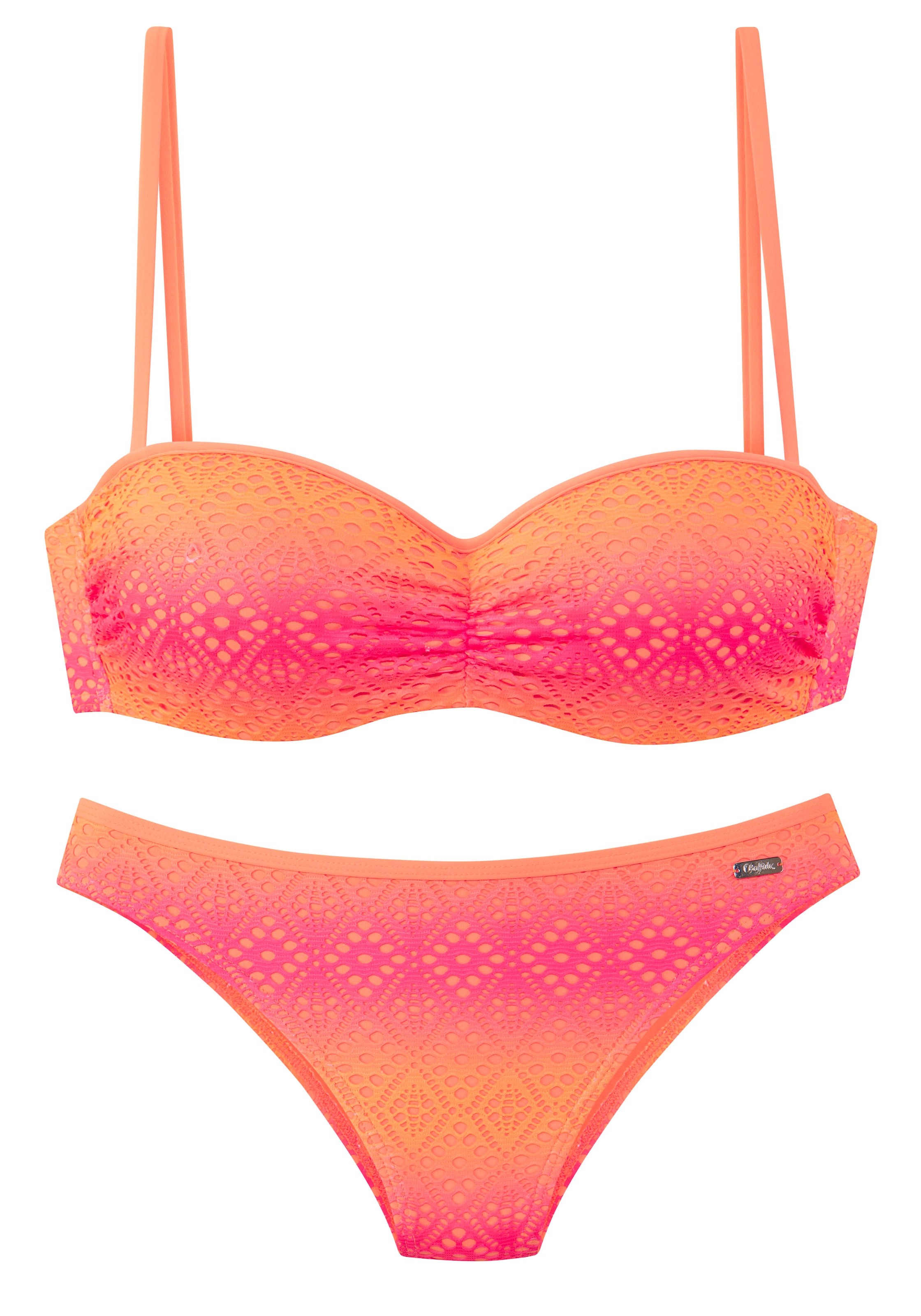 Buffalo Bügel-Bandeau-Bikini, mit Farbverlauf