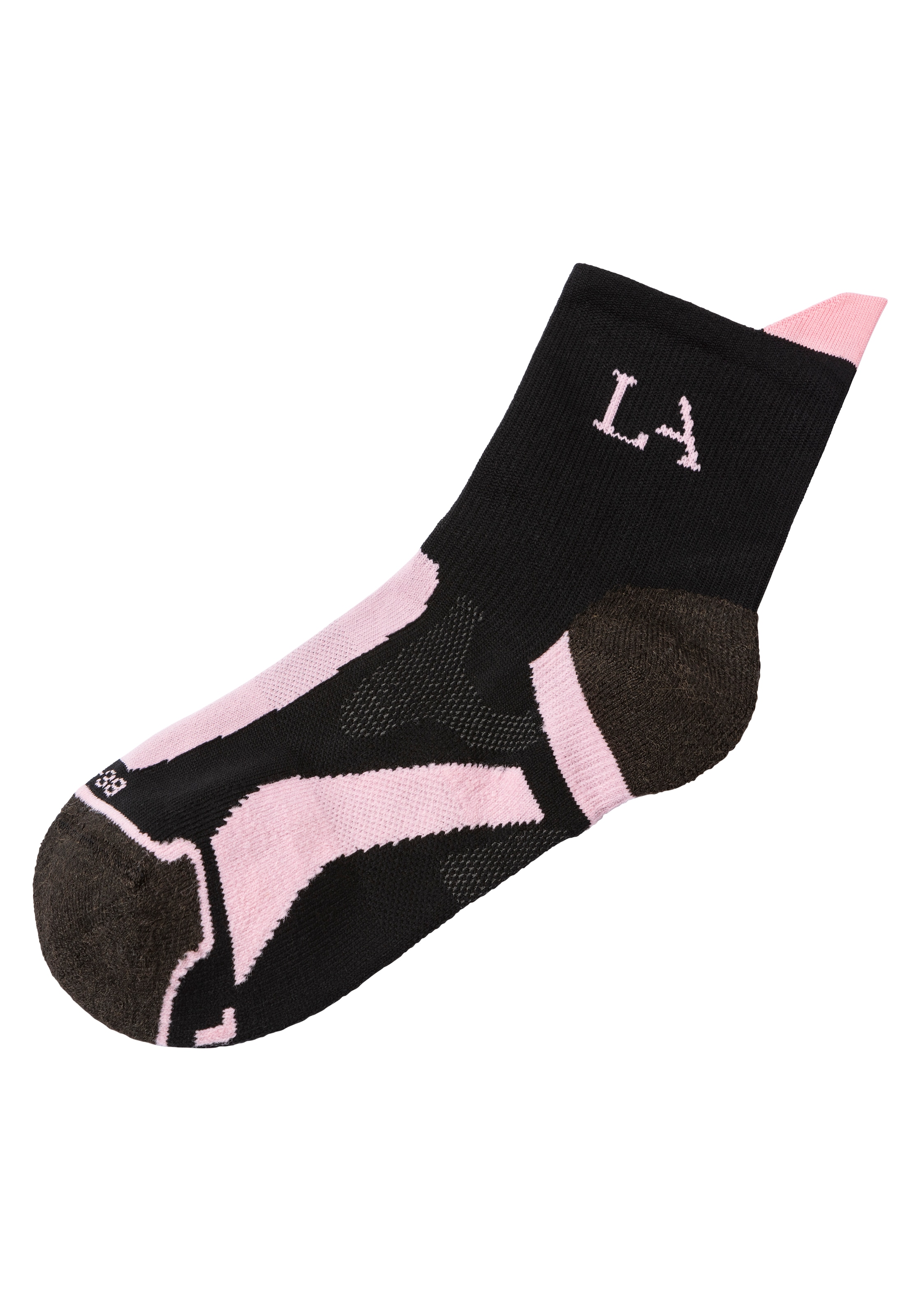 LASCANA ACTIVE Wandersocken, (Packung, 3 Paar), mit verstärkten Belastungszonen