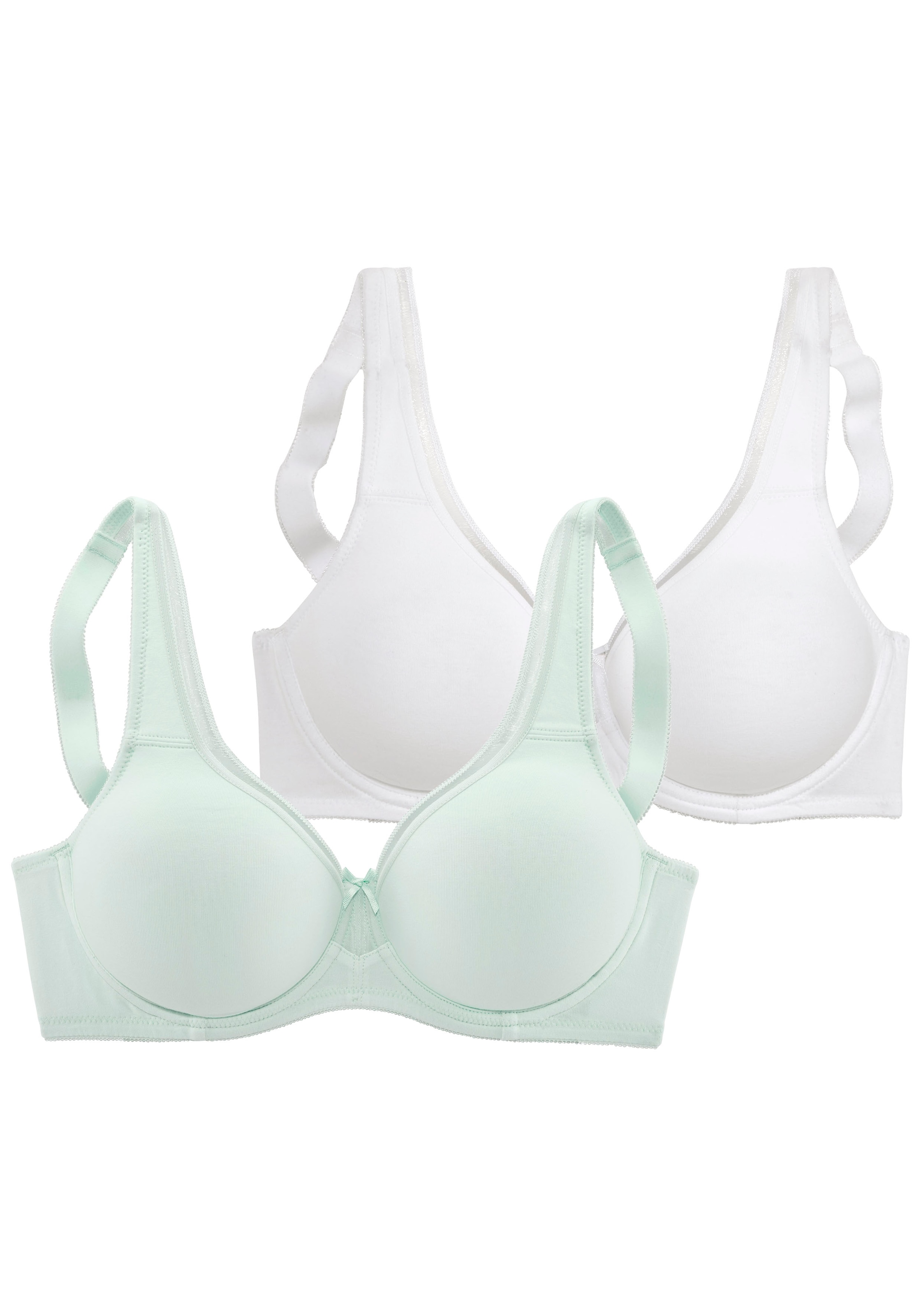 petite fleur Minimizer-BH, aus Baumwolle mit nahtlosen Cups, Basic Dessous