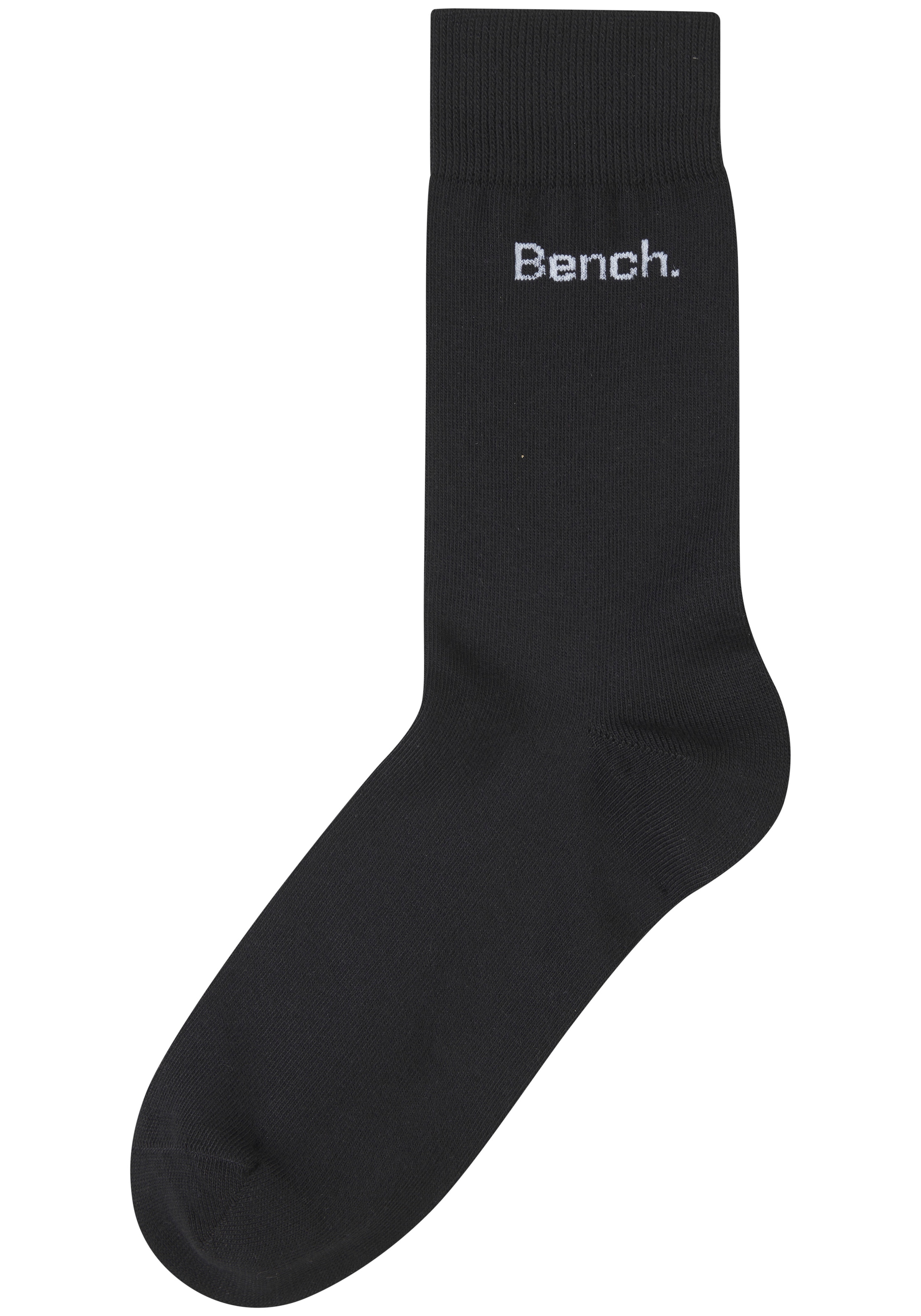 Bench. Basicsocken »Herrensocken für Beruf und Freizeit« Packung, 6 Paar tlg. mit farbigem kleinen Markenlogo