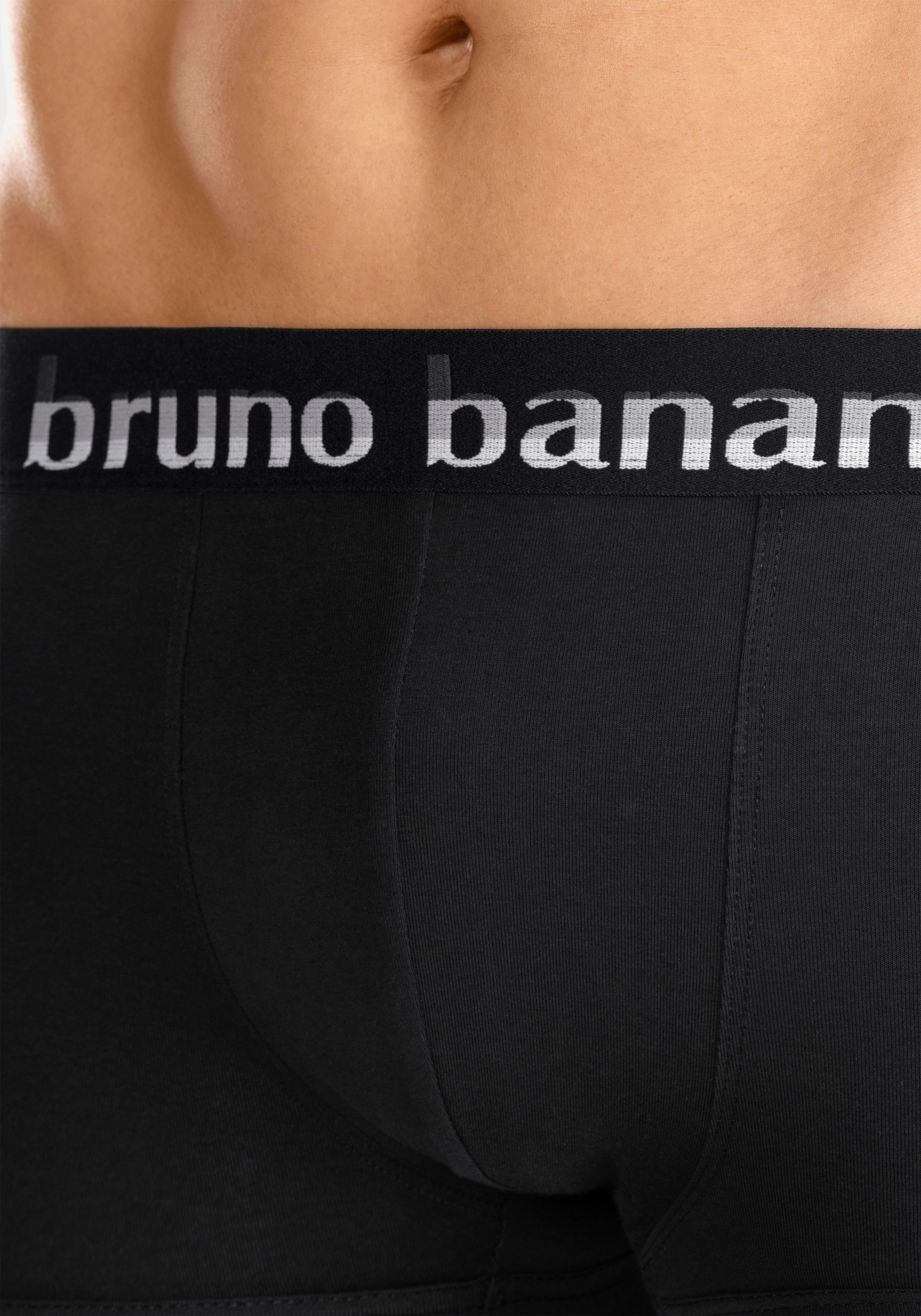 Bruno Banani Boxer »Boxershorts für Herren«, (Packung, 5 St.), mit Streifen Logo Webbund