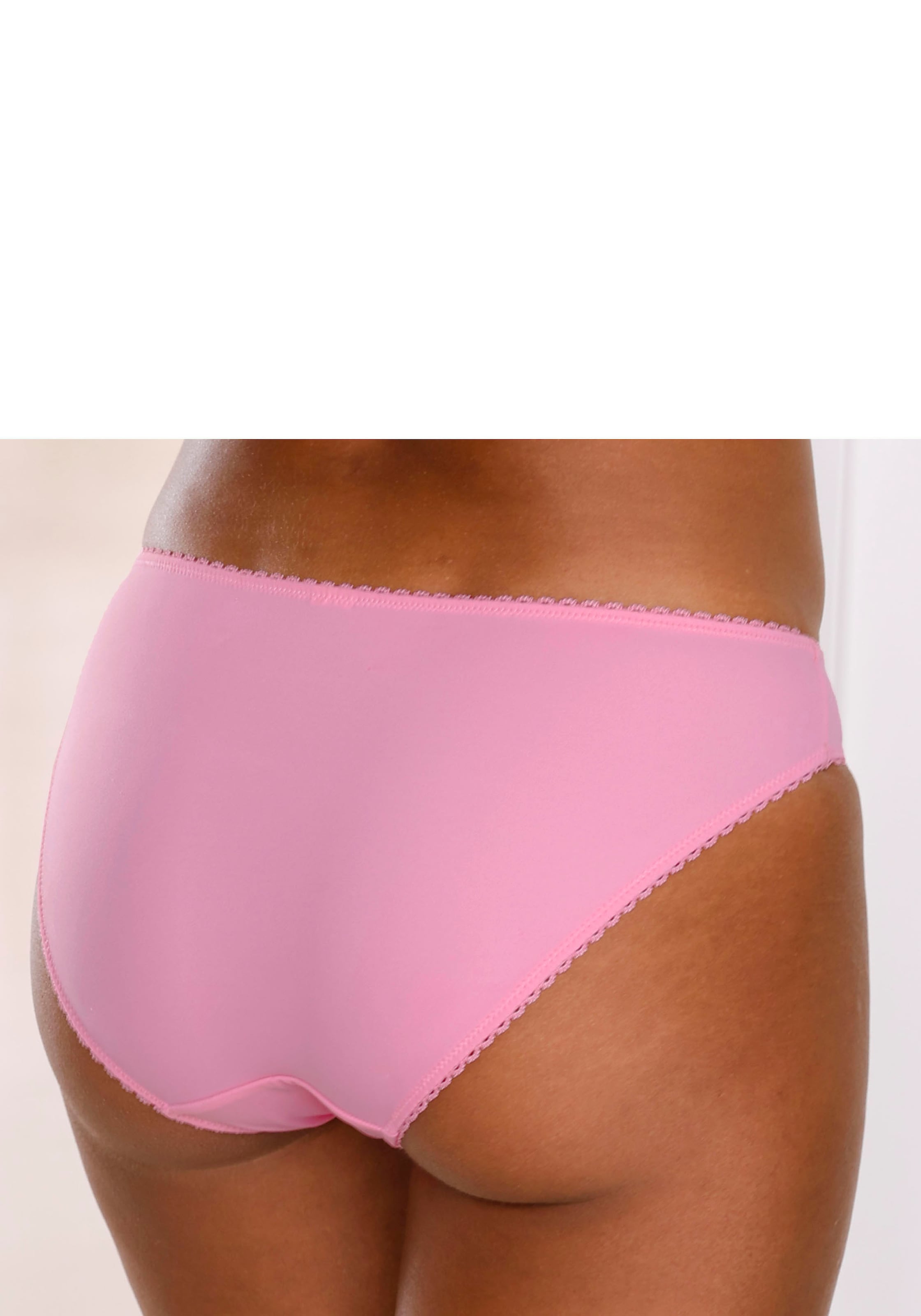 Nuance Slip, (2 St.), mit Spitzeneinsatz vorne