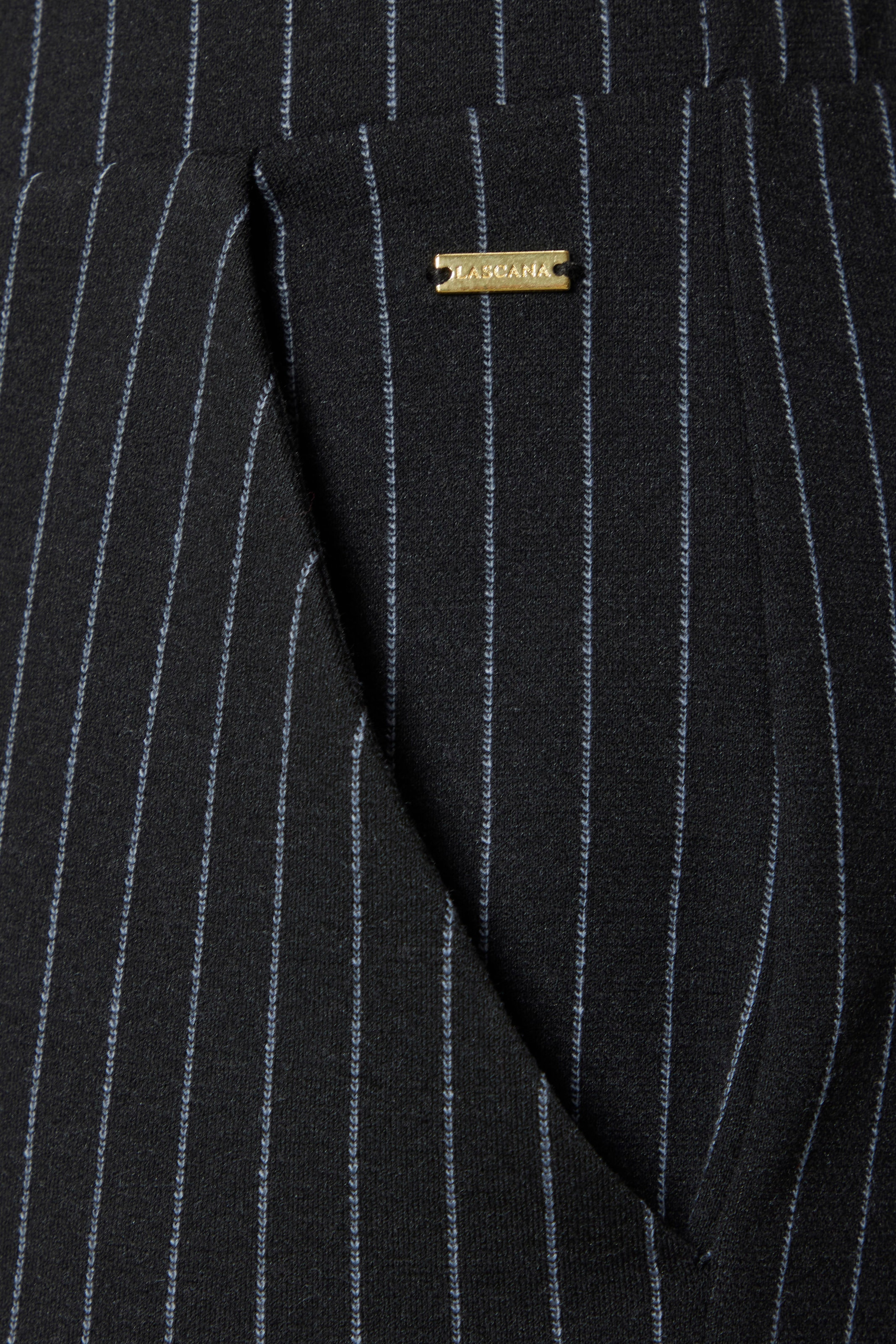 LASCANA Culotte  mit Jacquard Strickmuster oder uni schwarz