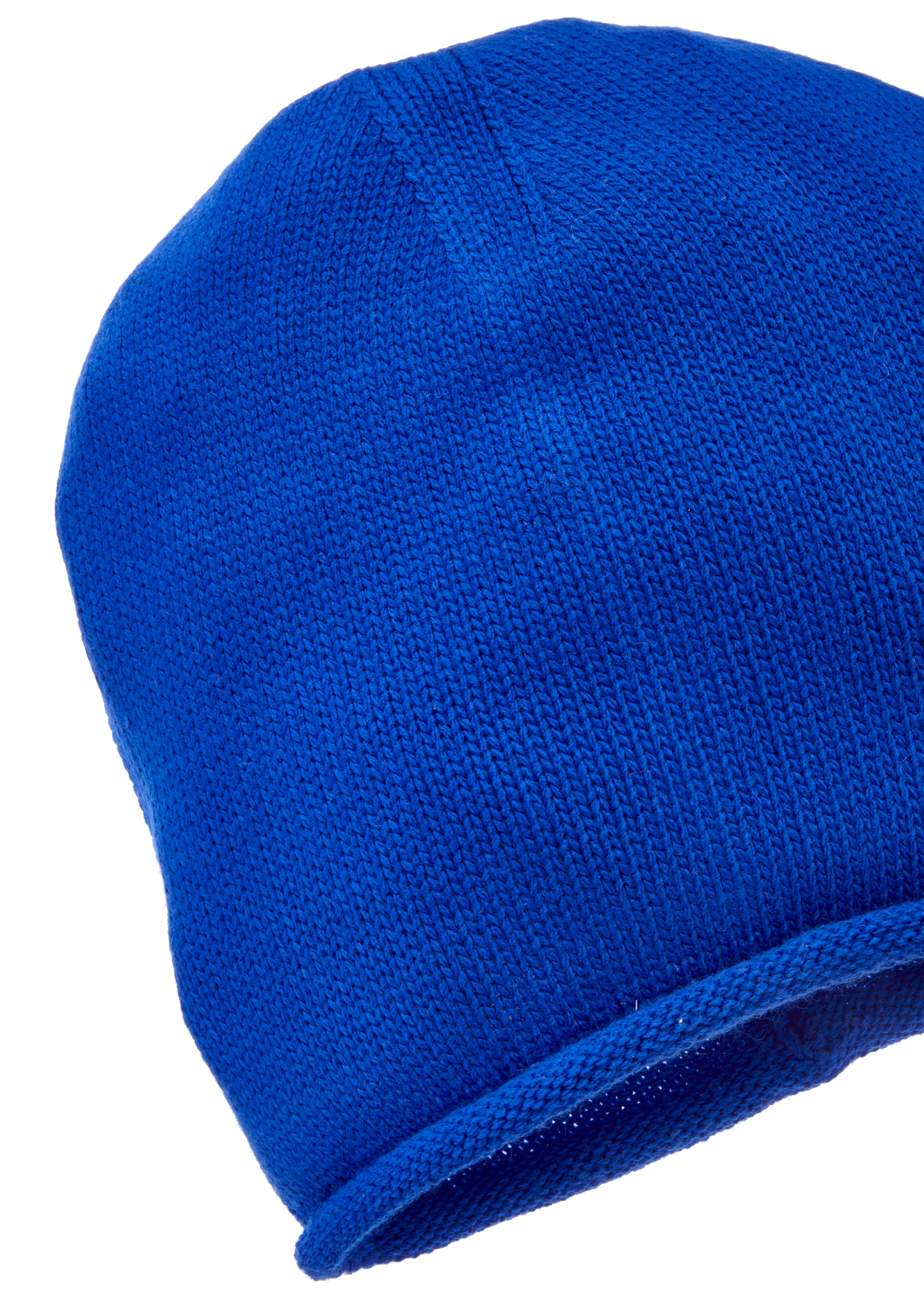 LASCANA Beanie »Strickmütze«, Feinstrick mit Rollrand, Wintermütze, Herbstmütze, Mütze