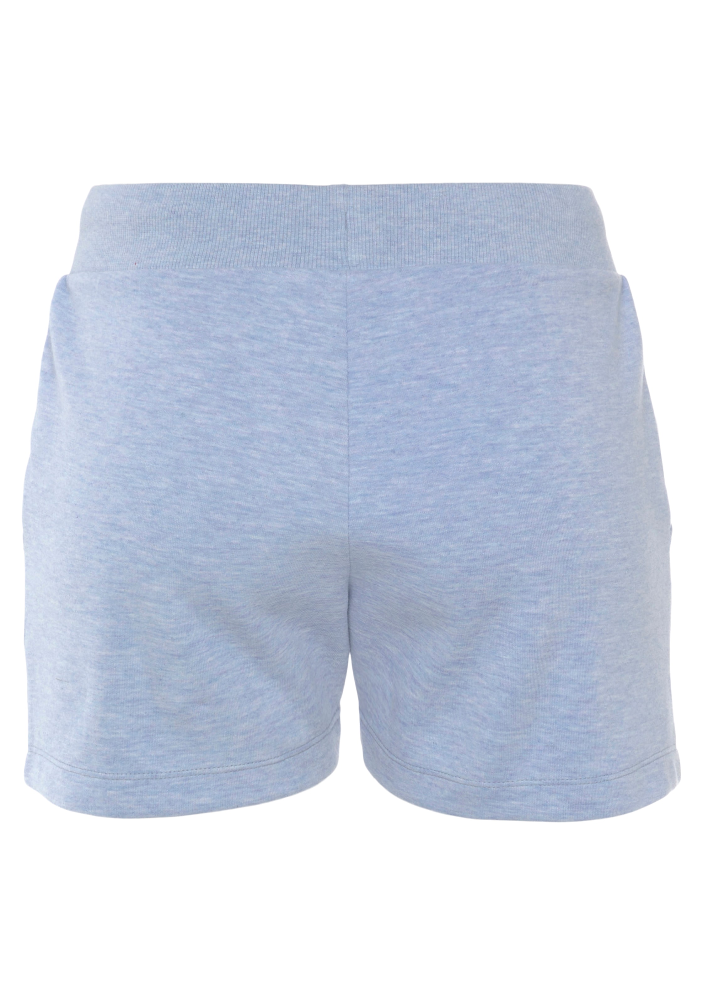 Bench. Loungewear Relaxshorts, mit kleiner glänzenden Logostickerei, Loungewear