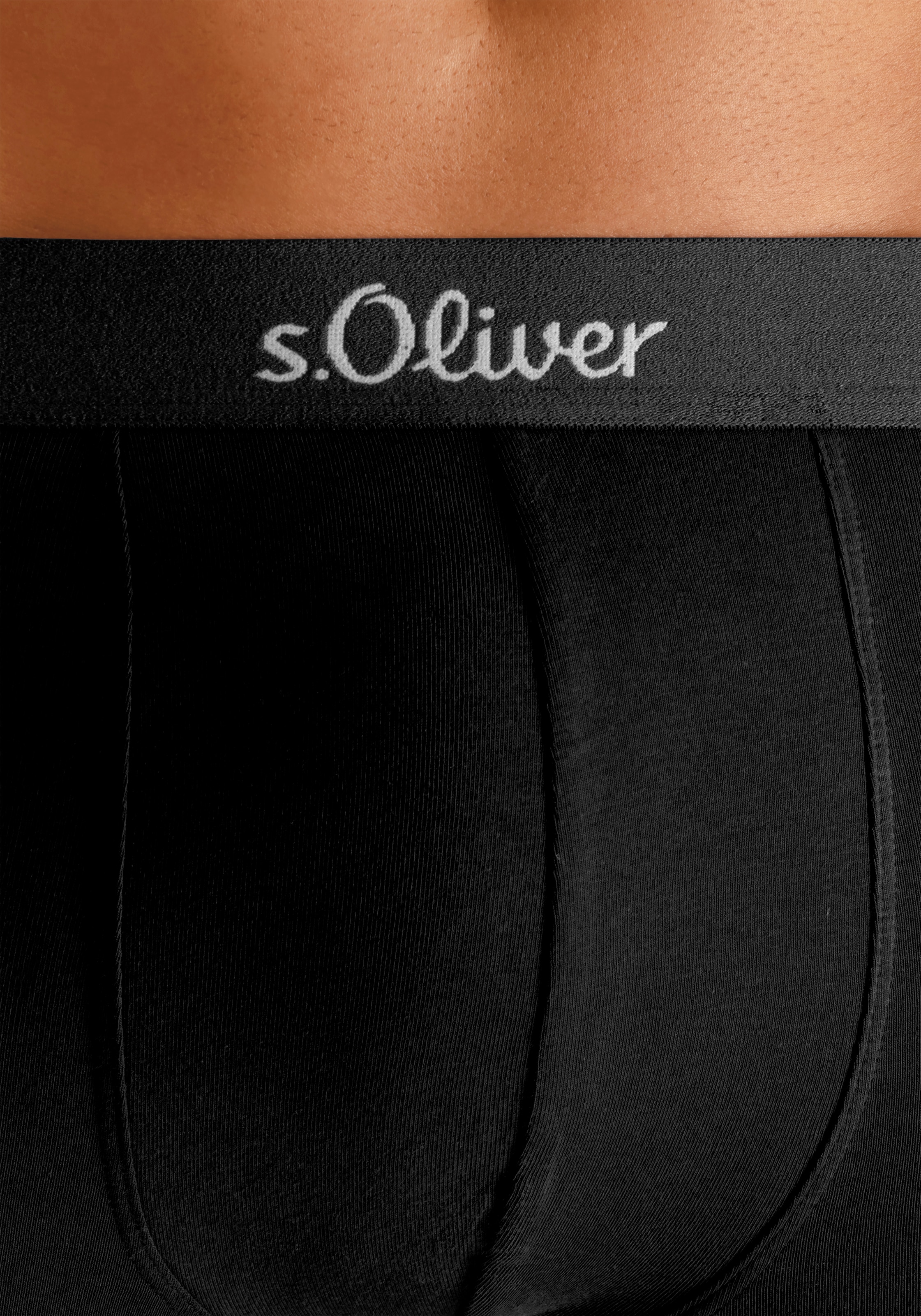 s.Oliver Boxer »Boxershorts für Herren«, (3 St.), klassisches Basic für jeden Kleiderschrank