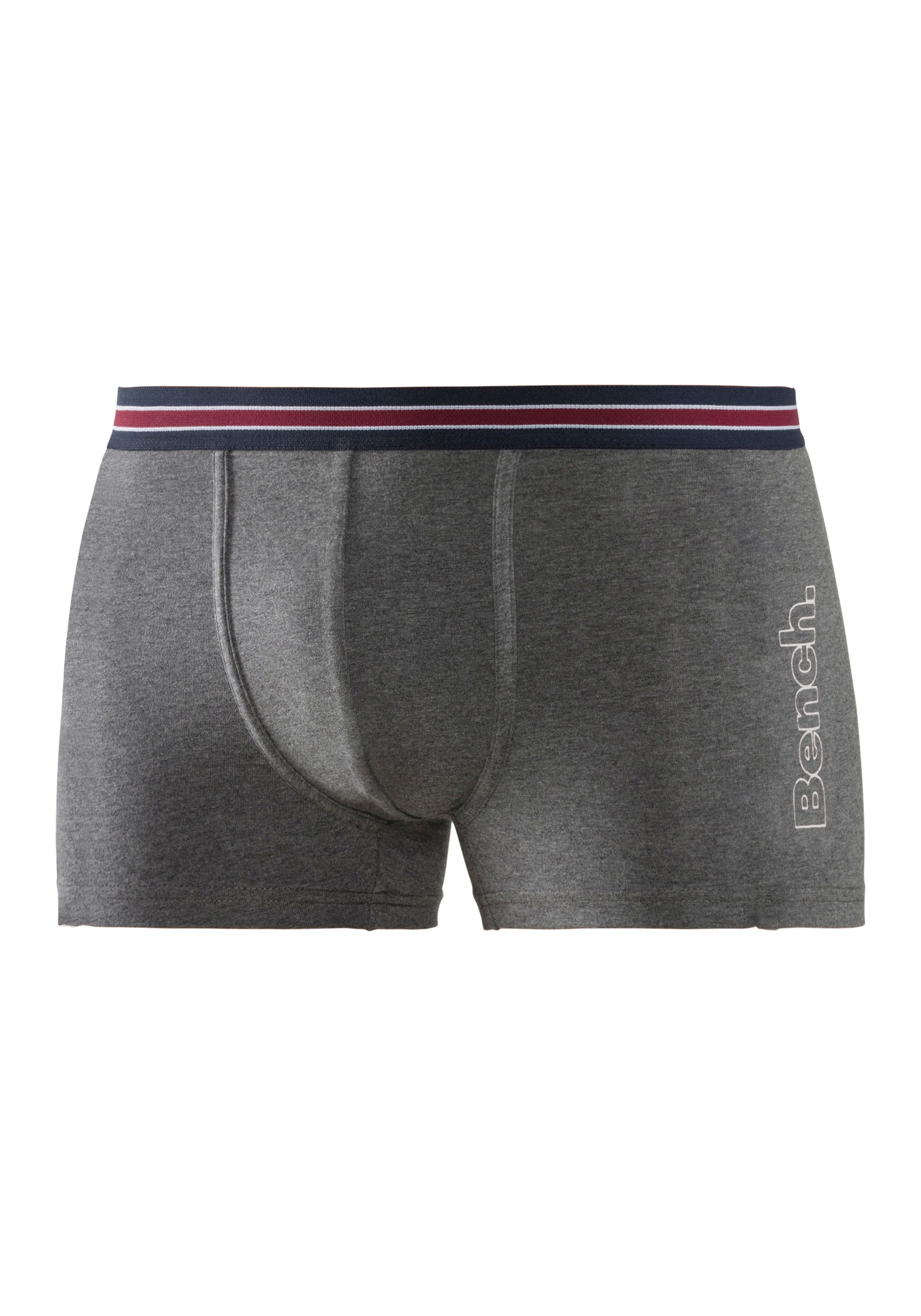 Bench. Boxer »Boxershorts für Herren«, (Packung, 4 St.), Unterhosen mit seitlichem Logo Druck