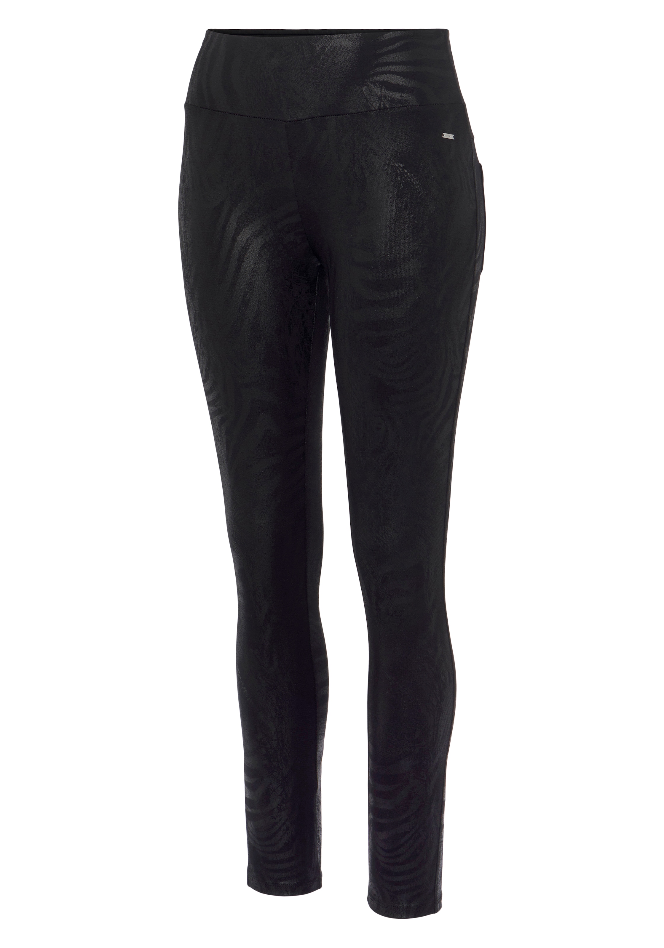 LASCANA Leggings, mit tonigem Druck