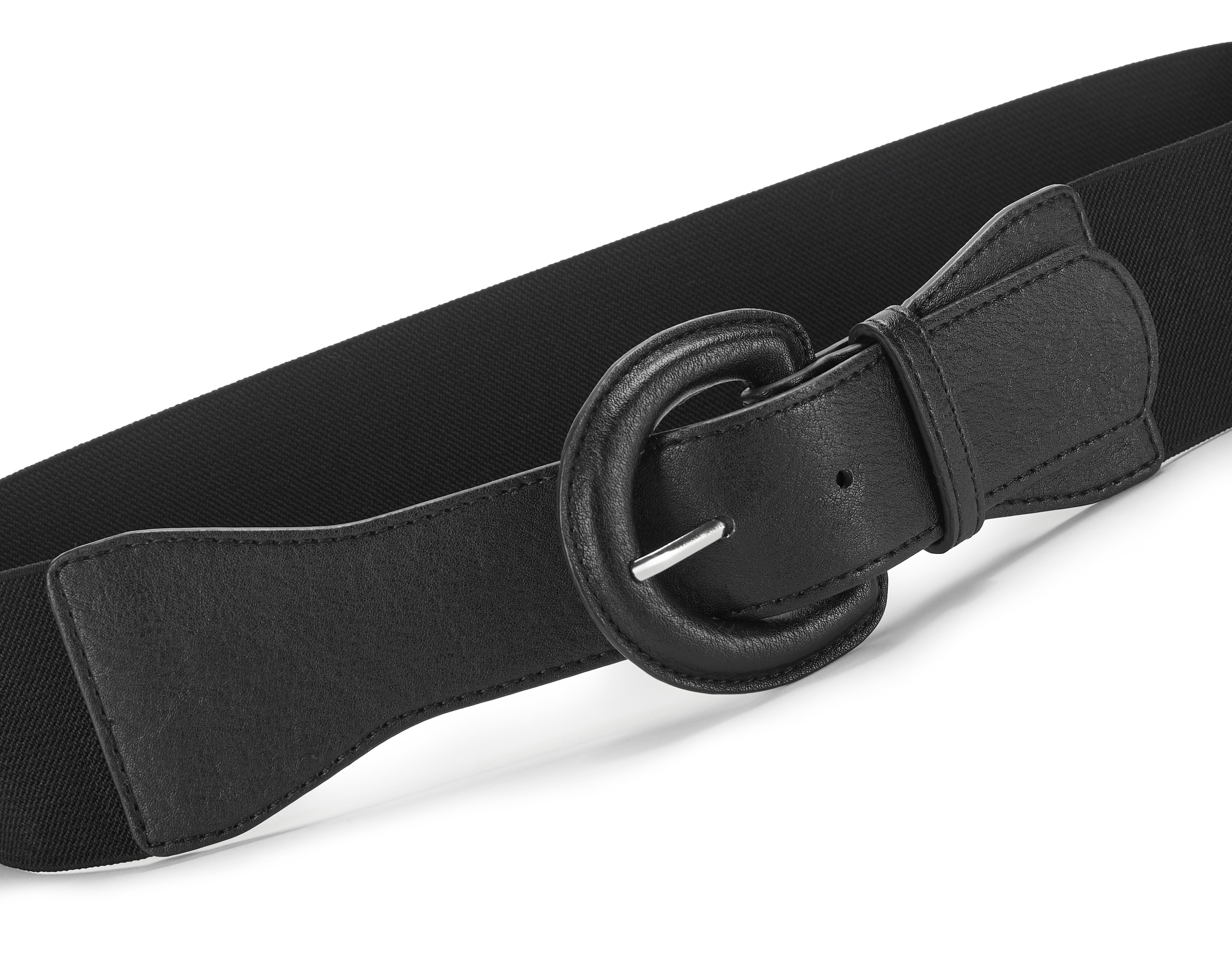 LASCANA Taillengürtel »Stretchgürtel« Shaping-Effekt, große Schließe, für Kleid & Overall, Bauchgürtel