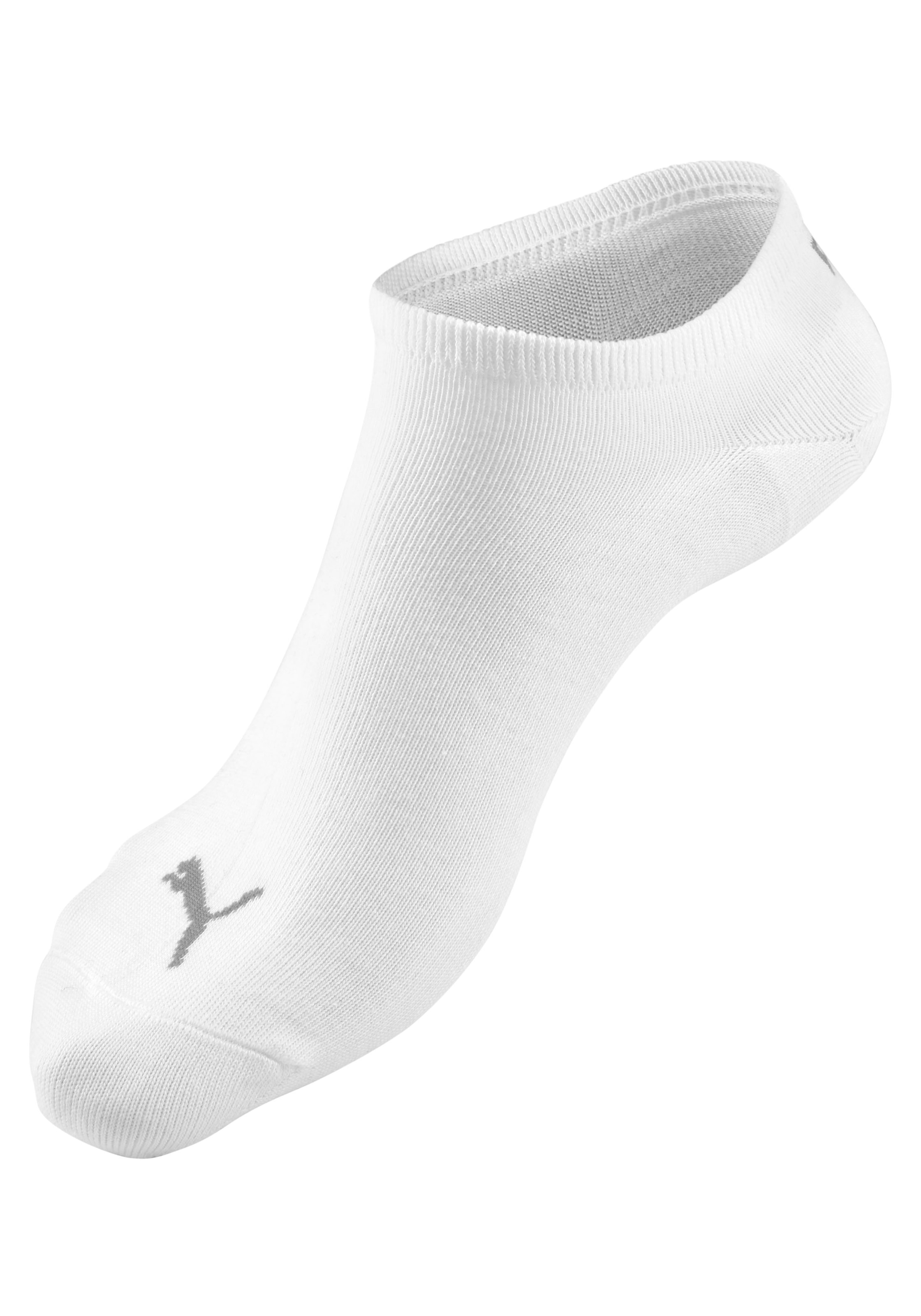 PUMA Sneakersocken »PU Sneaker Socks 6-pack« Packung, 6 Paar tlg. mit eingestricktem Markenlogo