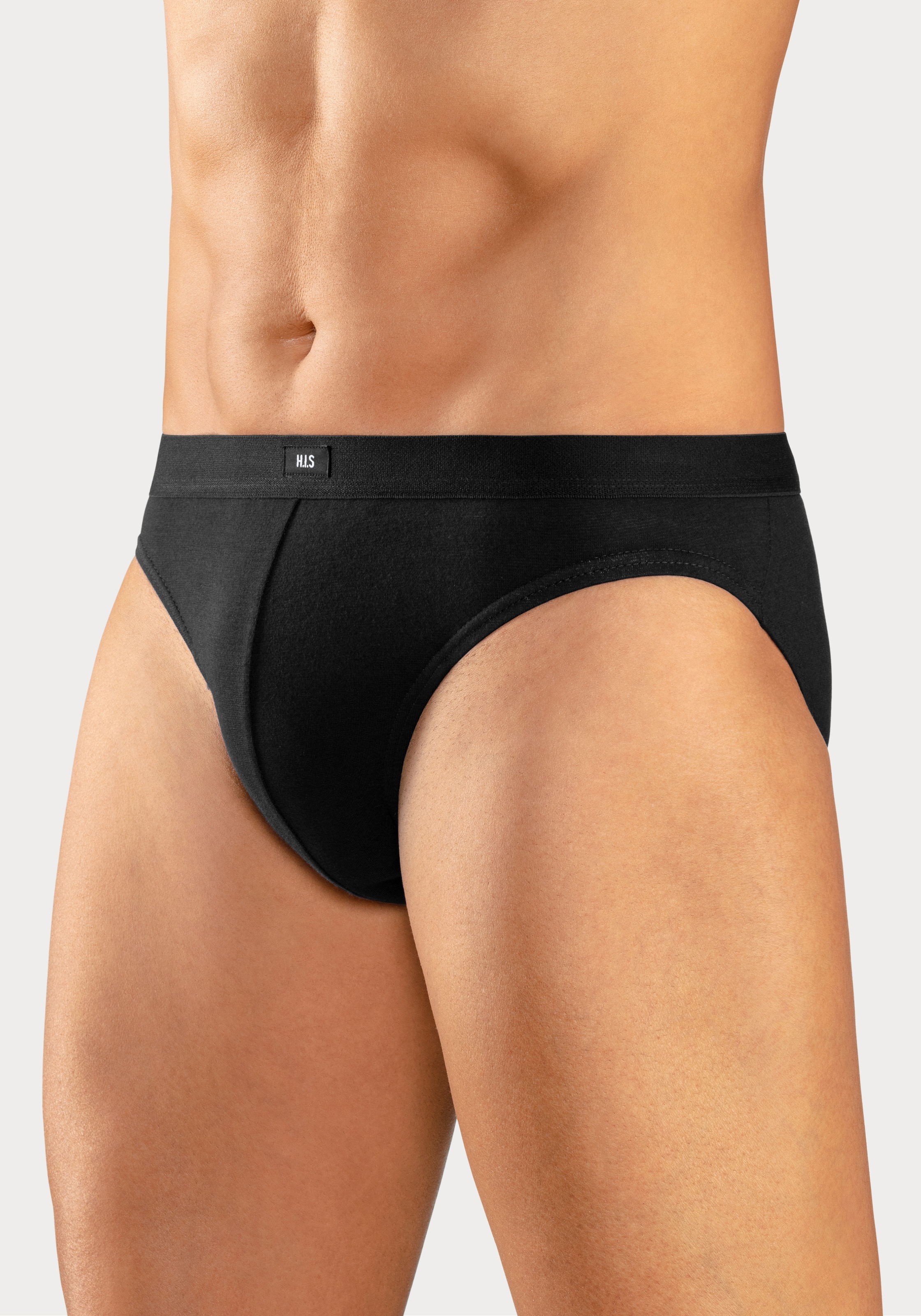 H.I.S Slip, (Packung, 3 St.), mit H.I.S Logo vorn