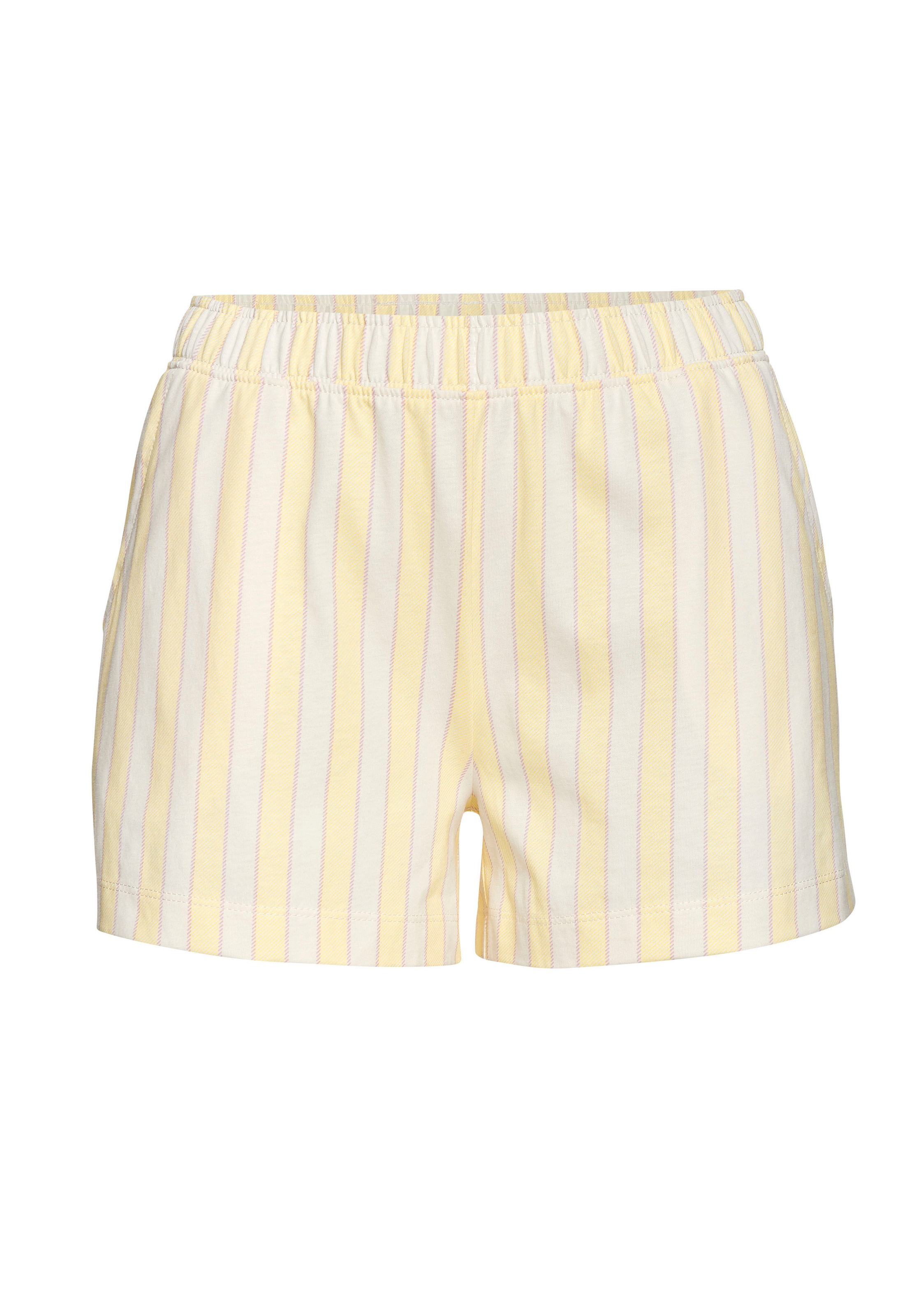 Vivance Dreams Shorty, (Set, 2 tlg.), mit zartem Streifenmuster