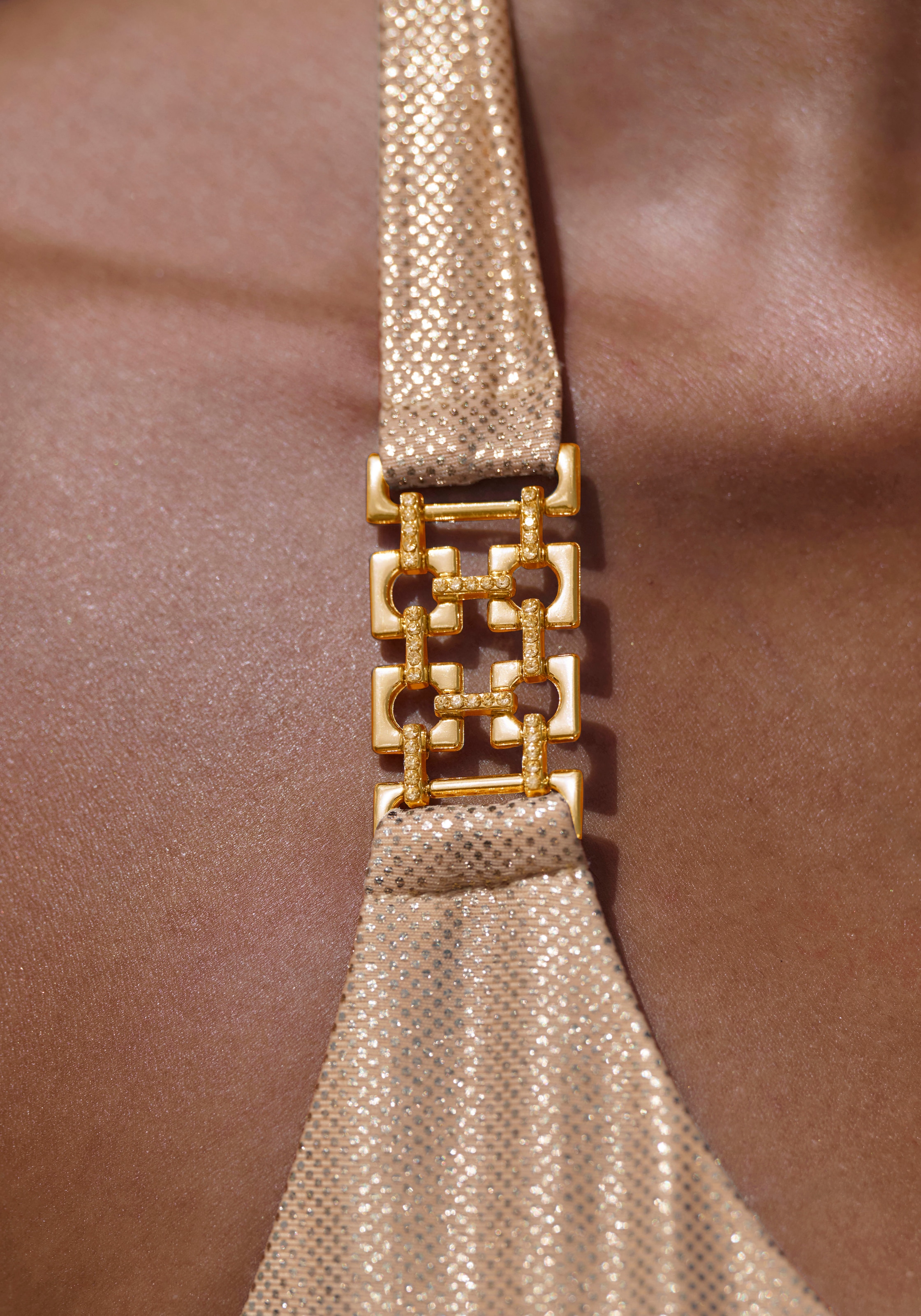 LASCANA Triangel-Bikini »Rio«, mit goldfarbenen Zierschnallen