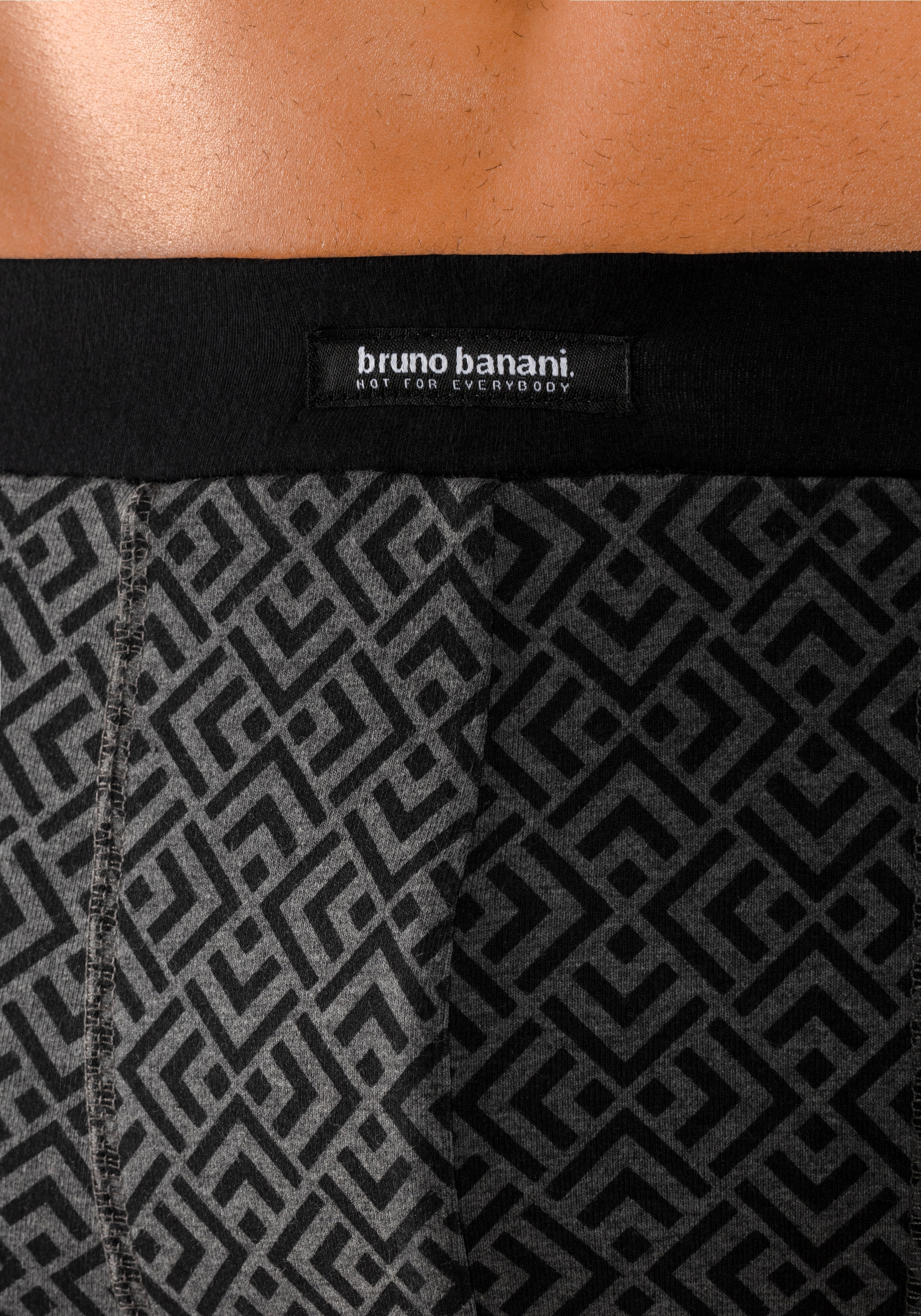 Bruno Banani Boxer »Boxershorts für Herren«, (Packung, 3 St.), 1x mit modischem Druck