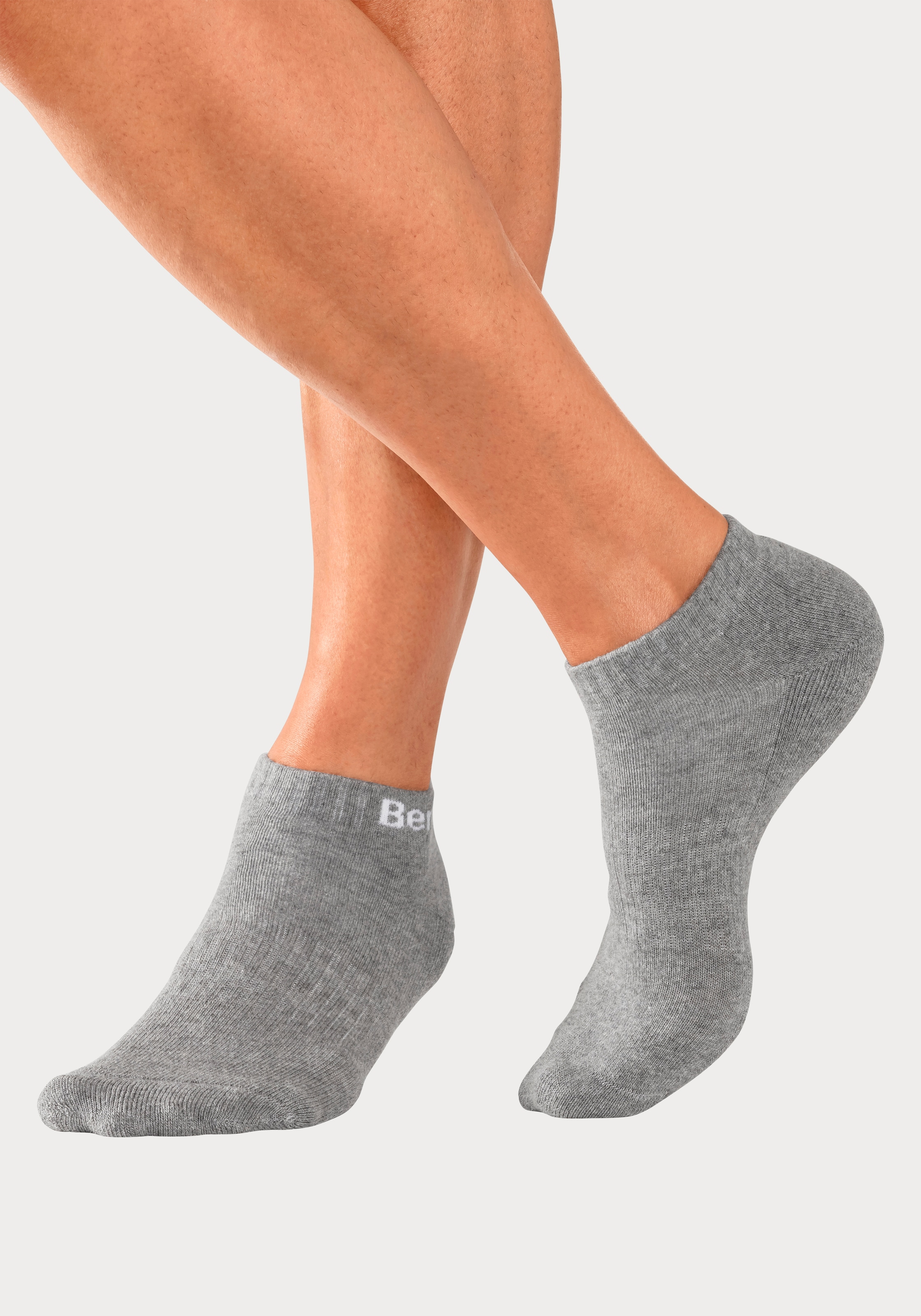 Bench. Sportsocken, (Packung, 12 Paar), Tennis Kurzsocken mit Halbfußfrottee