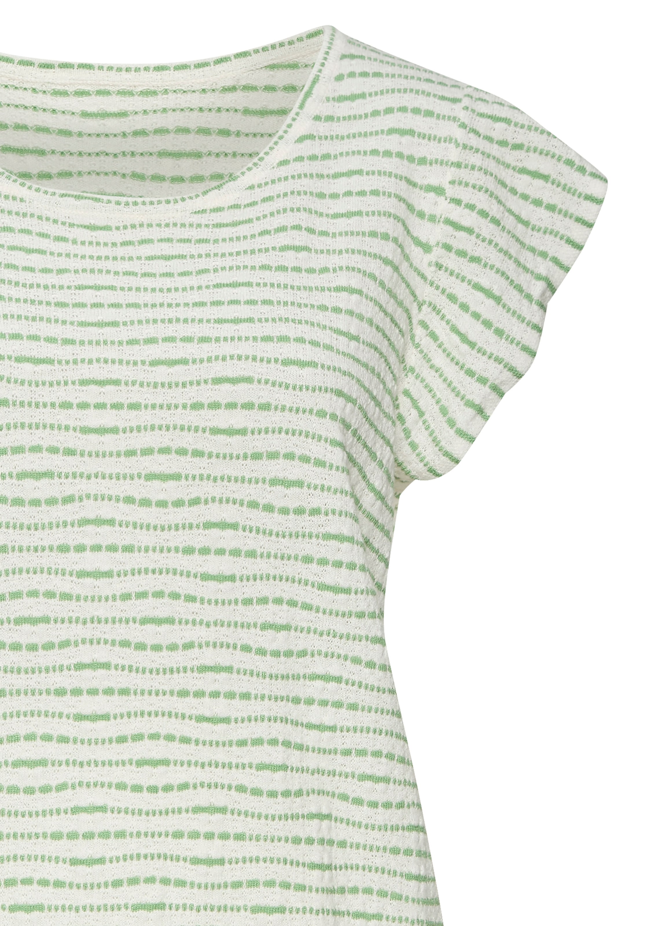 Vivance Rundhalsshirt »mit Flügelärmelchen«, aus leichter Feinstrickqualität