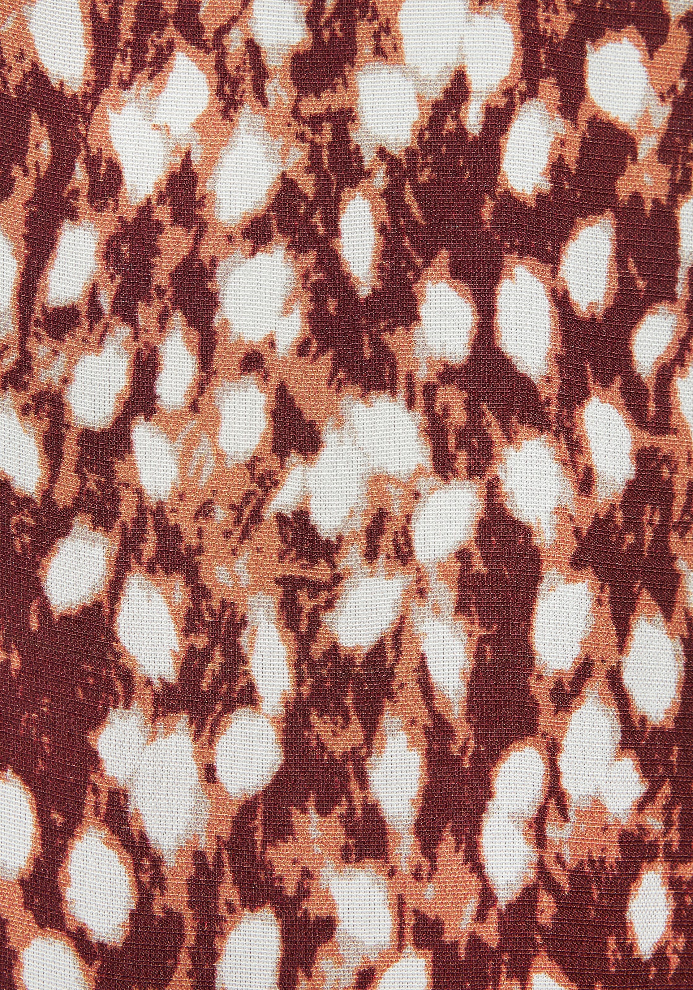 Vivance Palazzohose, mit Alloverprint, weites Bein, mit Bindeband