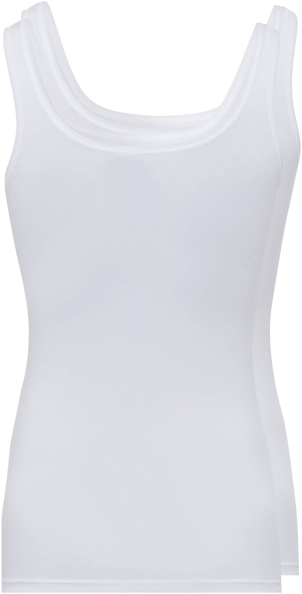 Skiny Unterhemd »Cotton Advantage« 2er Pack,  bequem, weich, basic, eng, Baumwollmix