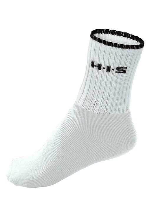 H.I.S Sportsocken Packung, 6 Paar tlg. mit Frottee & verstärkten Belastungszonen