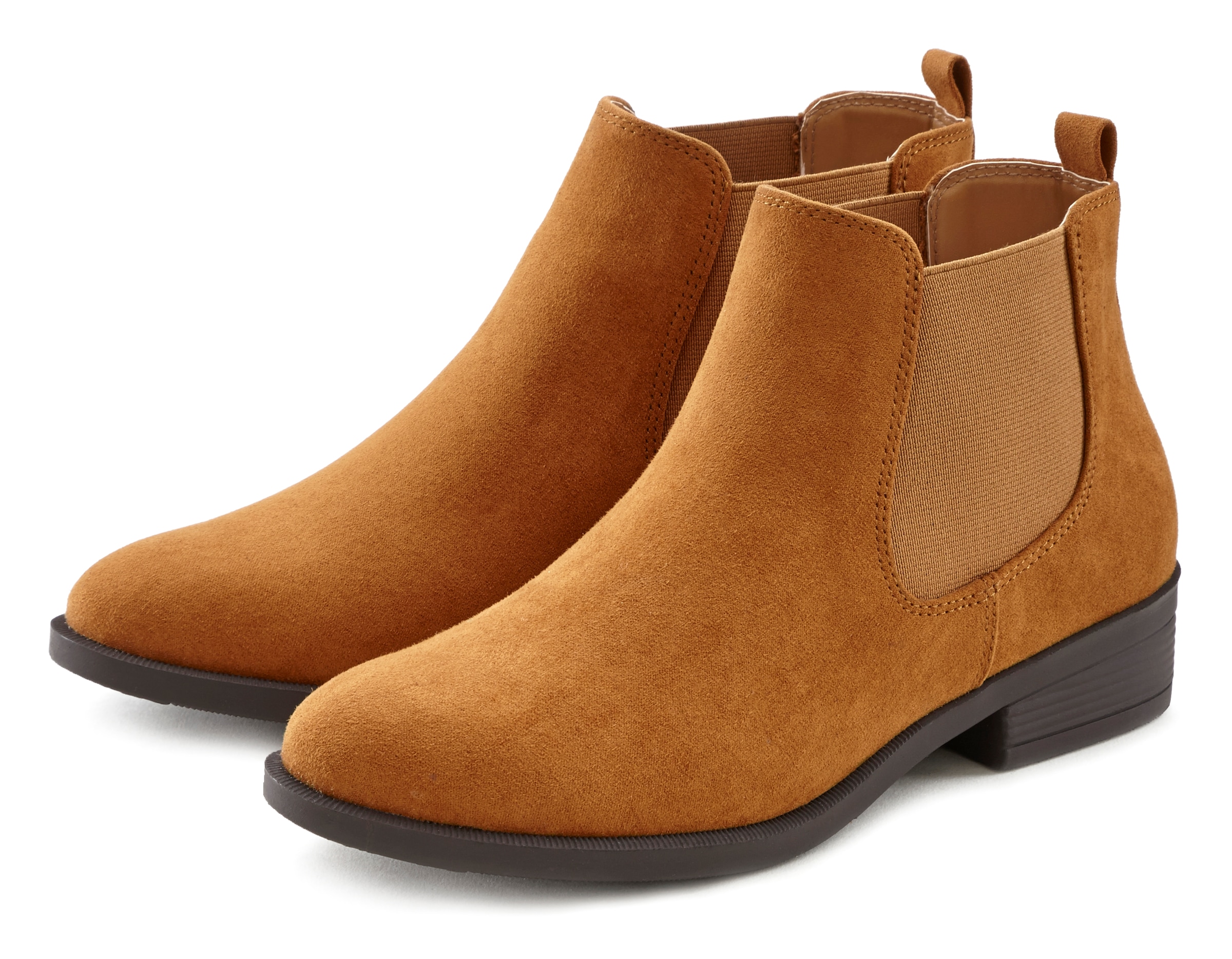 Vivance Chelseaboots, bequem zum Reinschlüpfen, Stiefelette, Ankle Boots VEGAN
