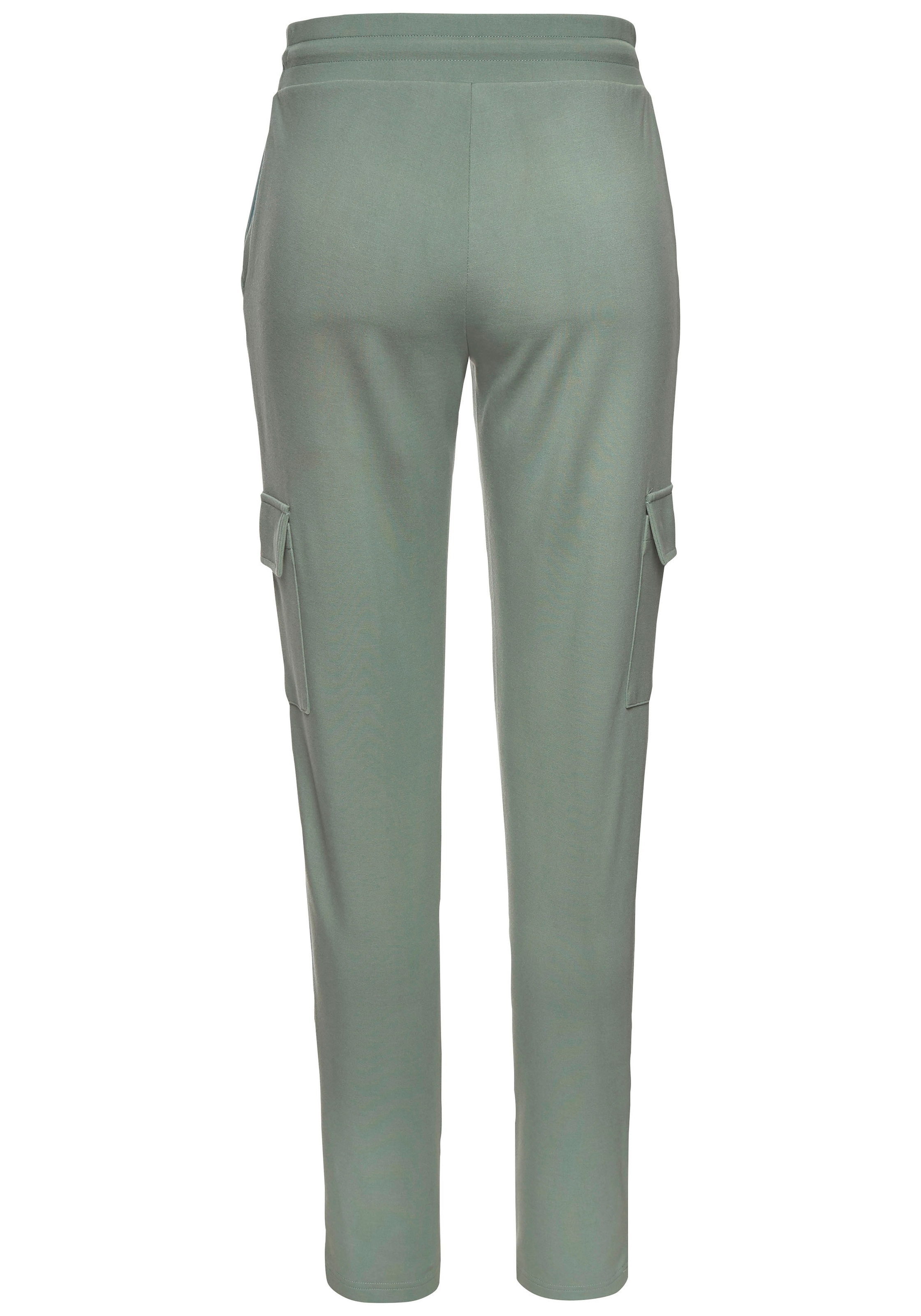 LASCANA Cargohose  in weich fließendem Material, Loungewear