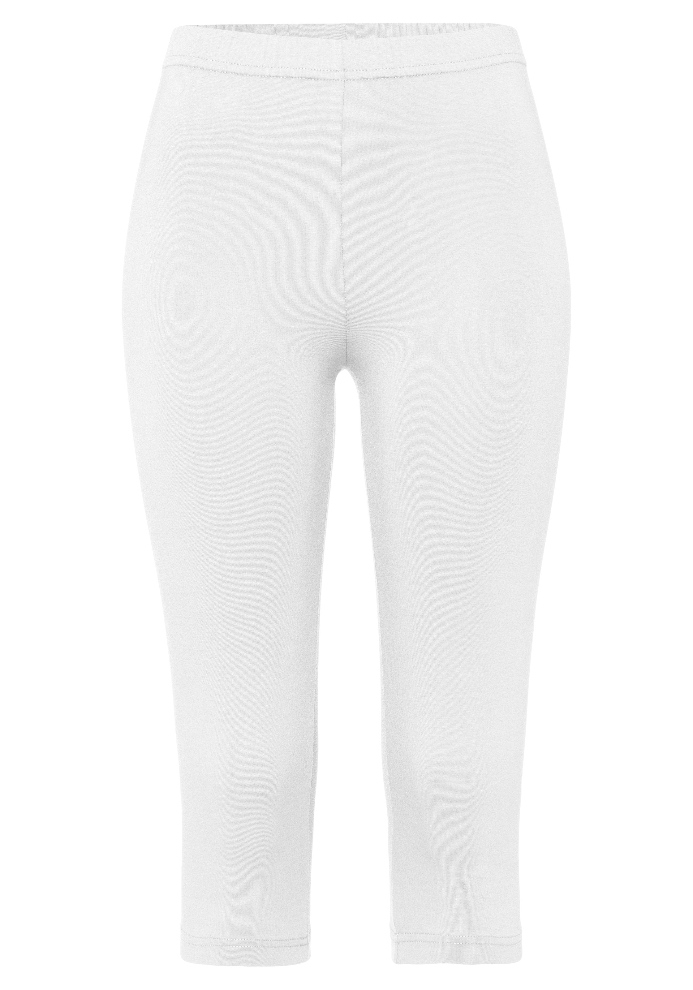 Vivance active Caprileggings, (2er-Pack), mit Gummibund, Loungewear