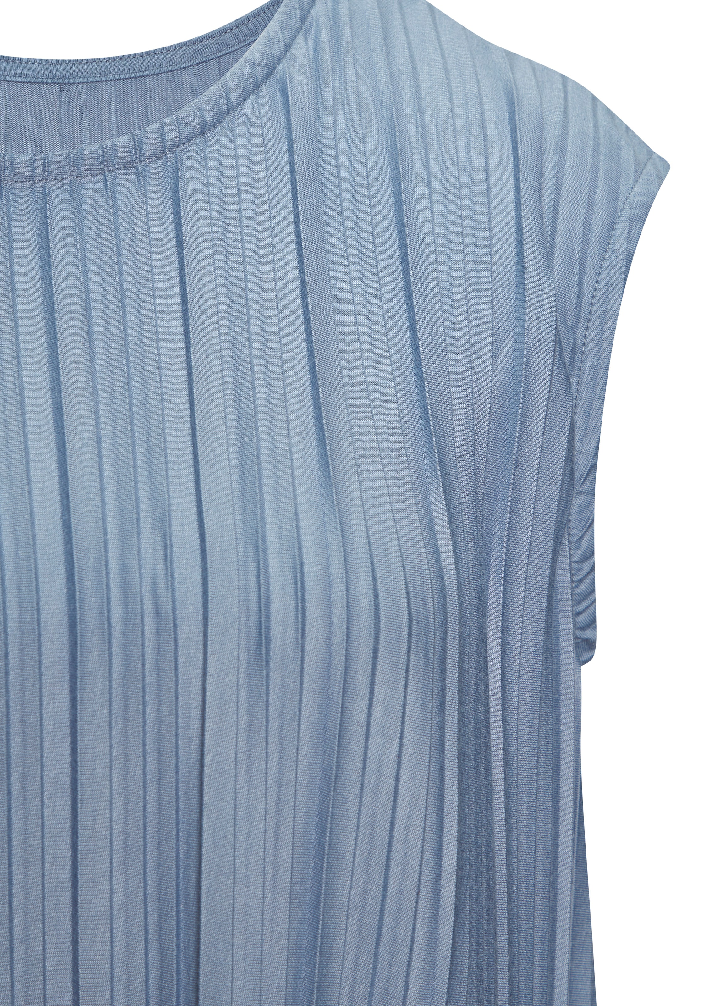 LASCANA Pliseetop aus angenehmer Viskose-Mischqualität