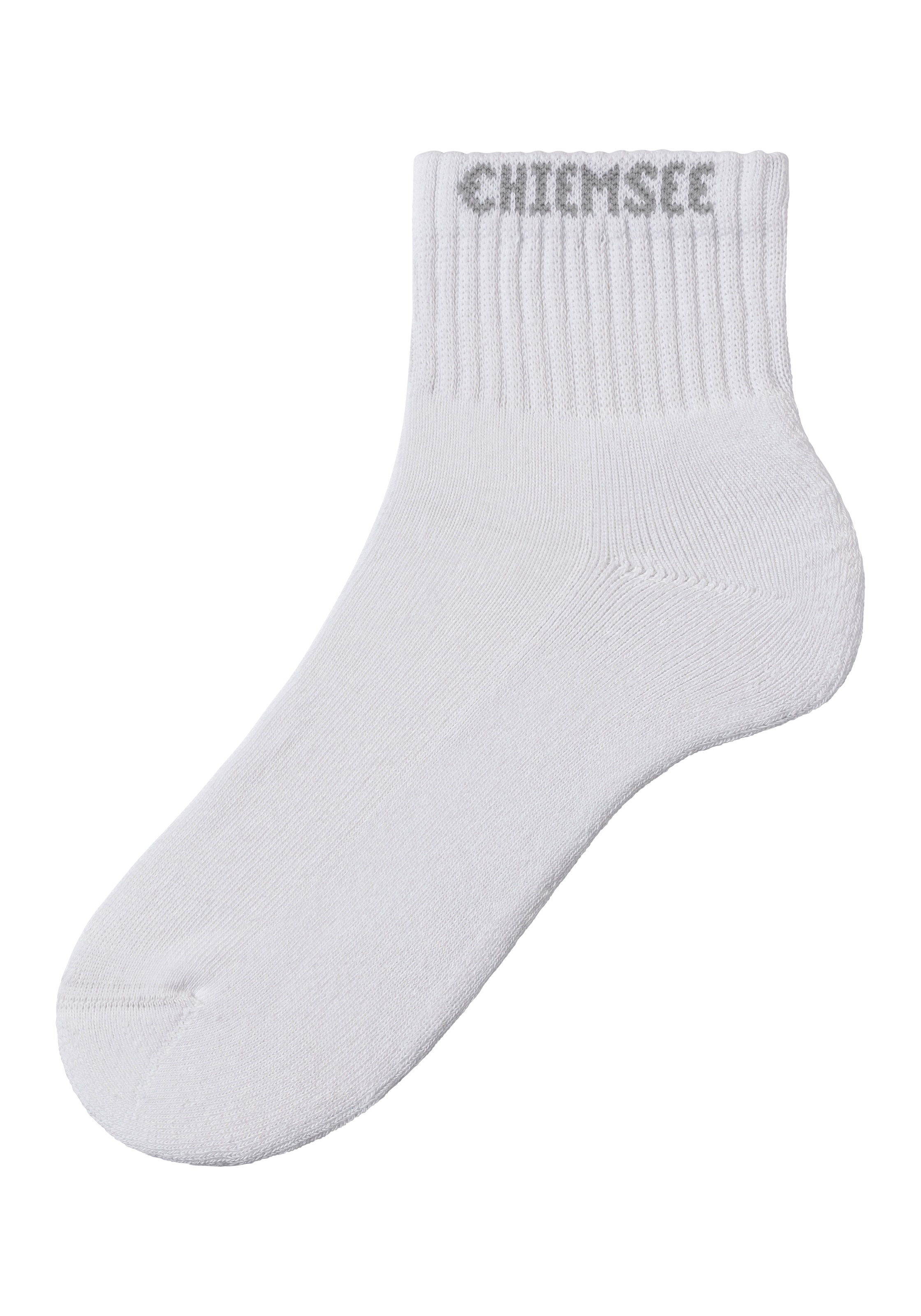 Chiemsee Kurzsocken, (Packung, 6 Paar), mit eingestricktem Markennamen