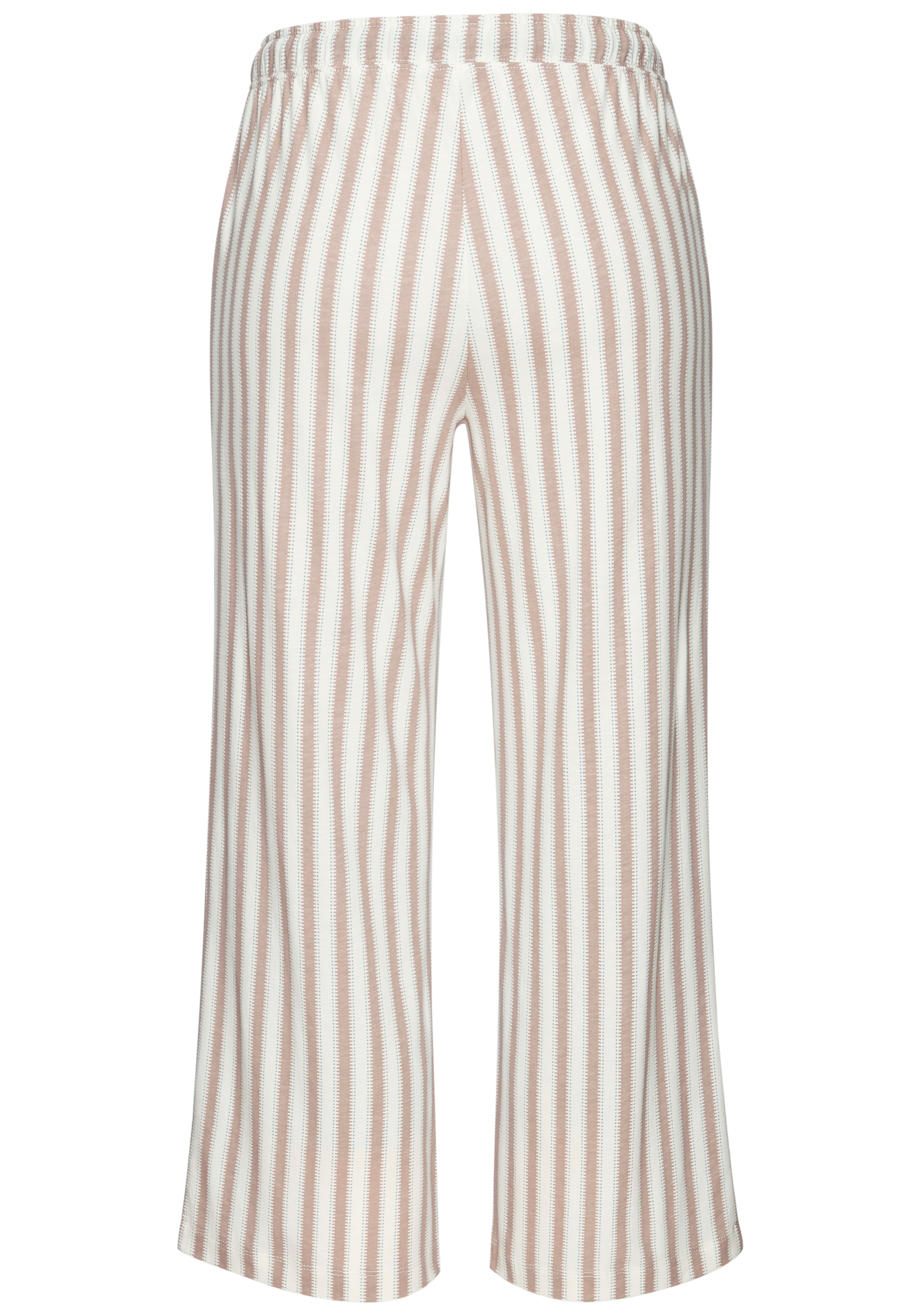 Vivance Dreams by Lascana Pyjamahose  mit weitem Bein