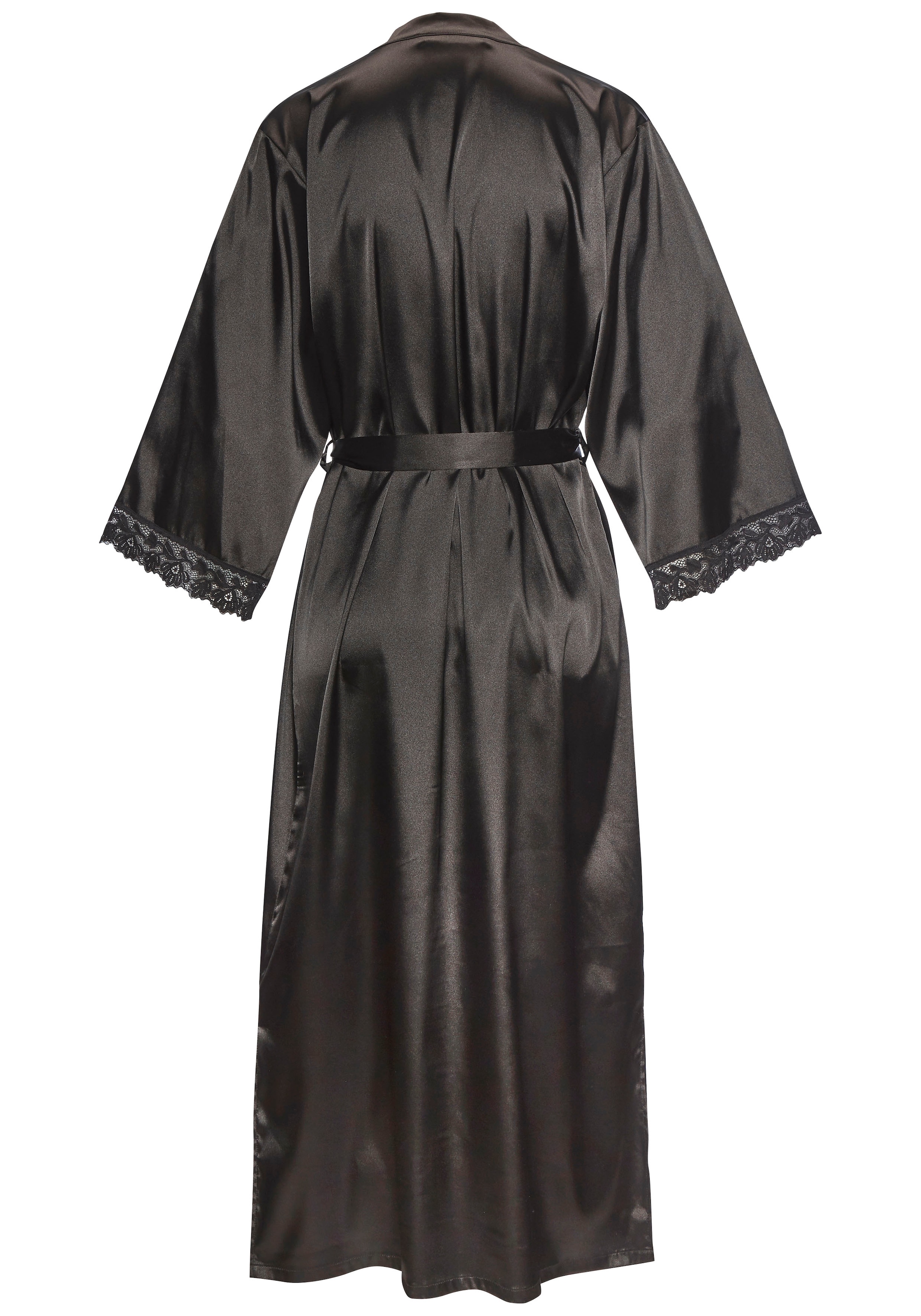 LASCANA Kimono Mit spitze besetzte Ärmel