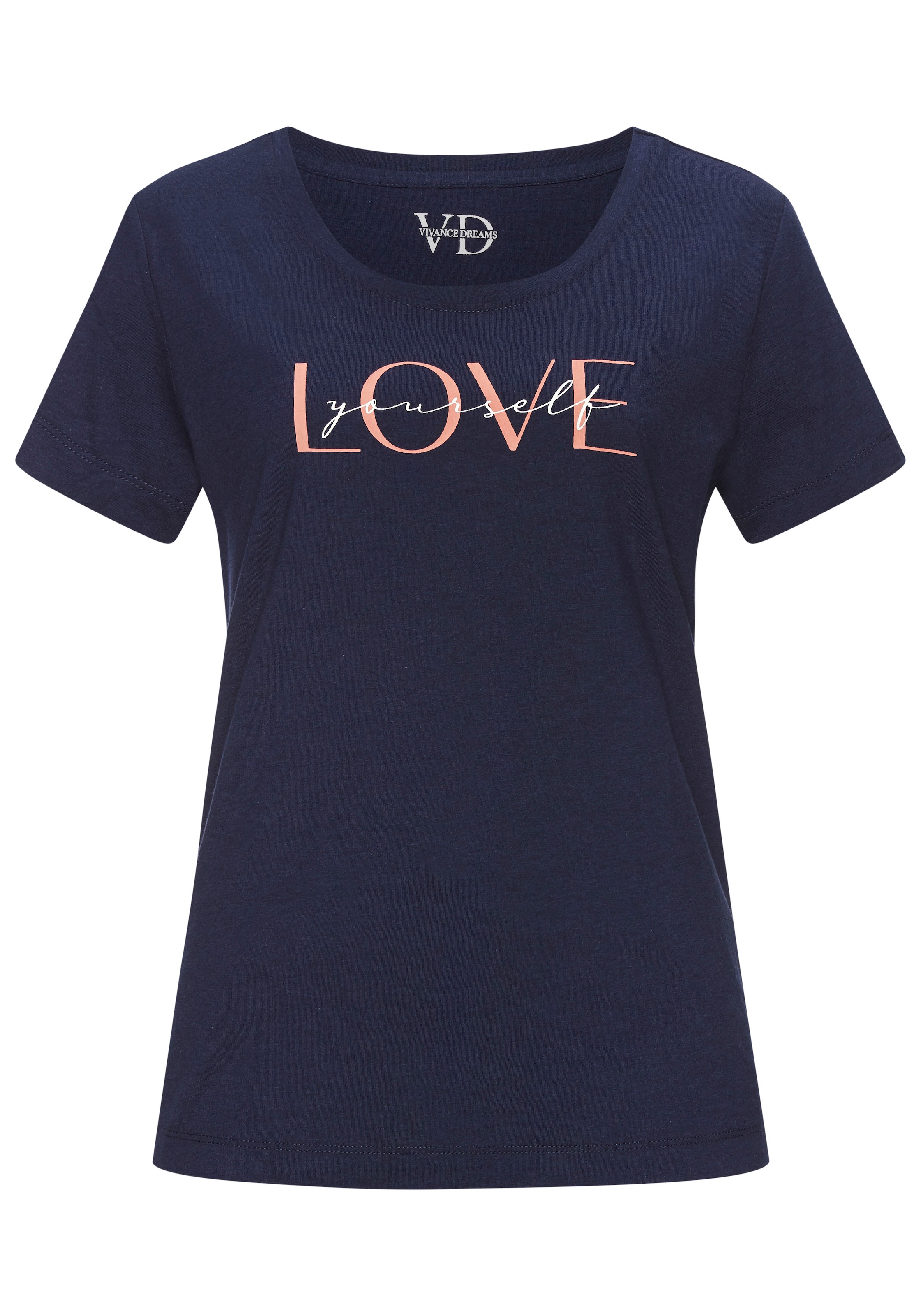 Vivance Dreams T-Shirt, mit schönem Frontprint