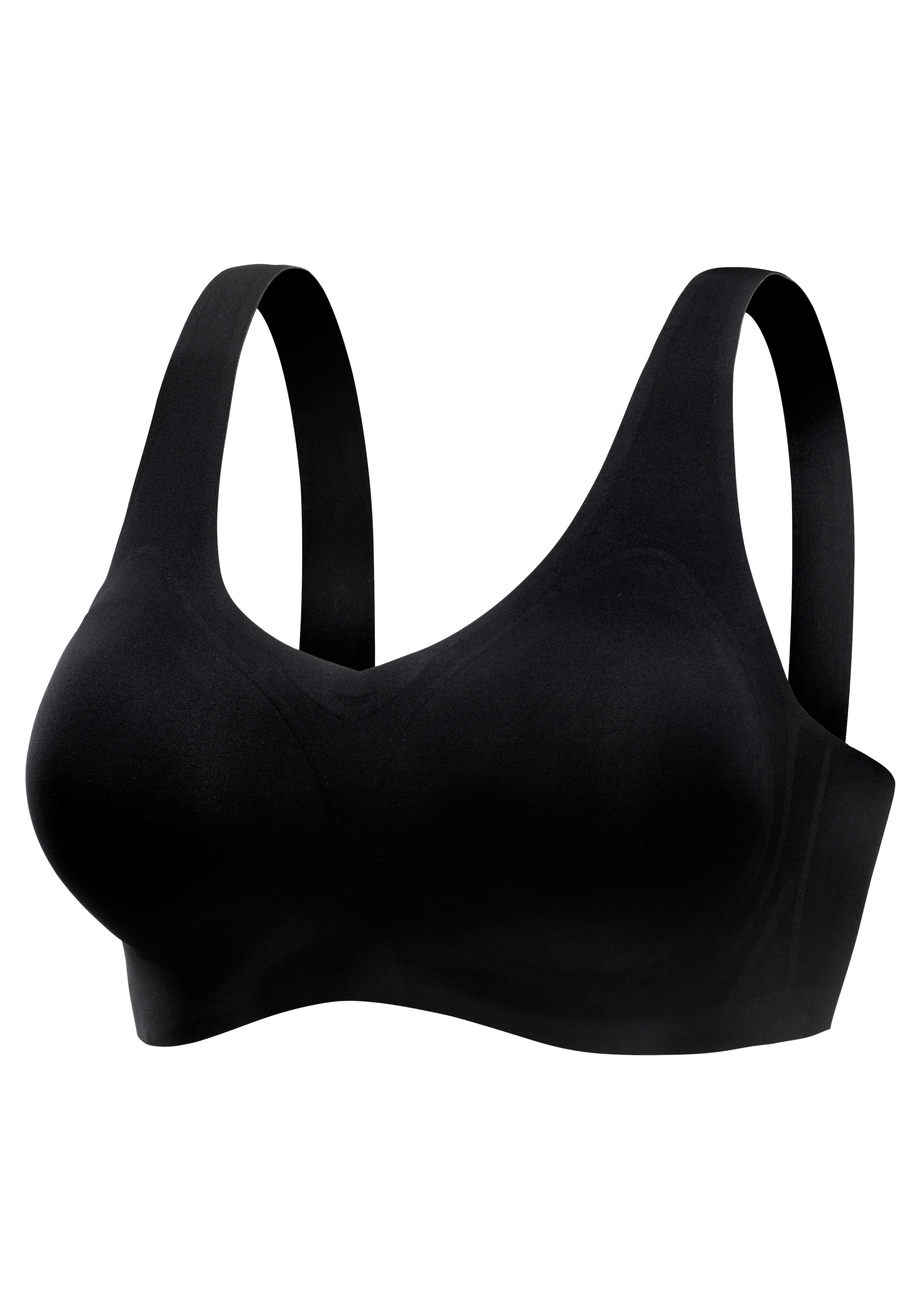 Nuance Bralette-BH, Basic Dessous, seamless, ohne Bügel mit herausnehmbaren Kissen