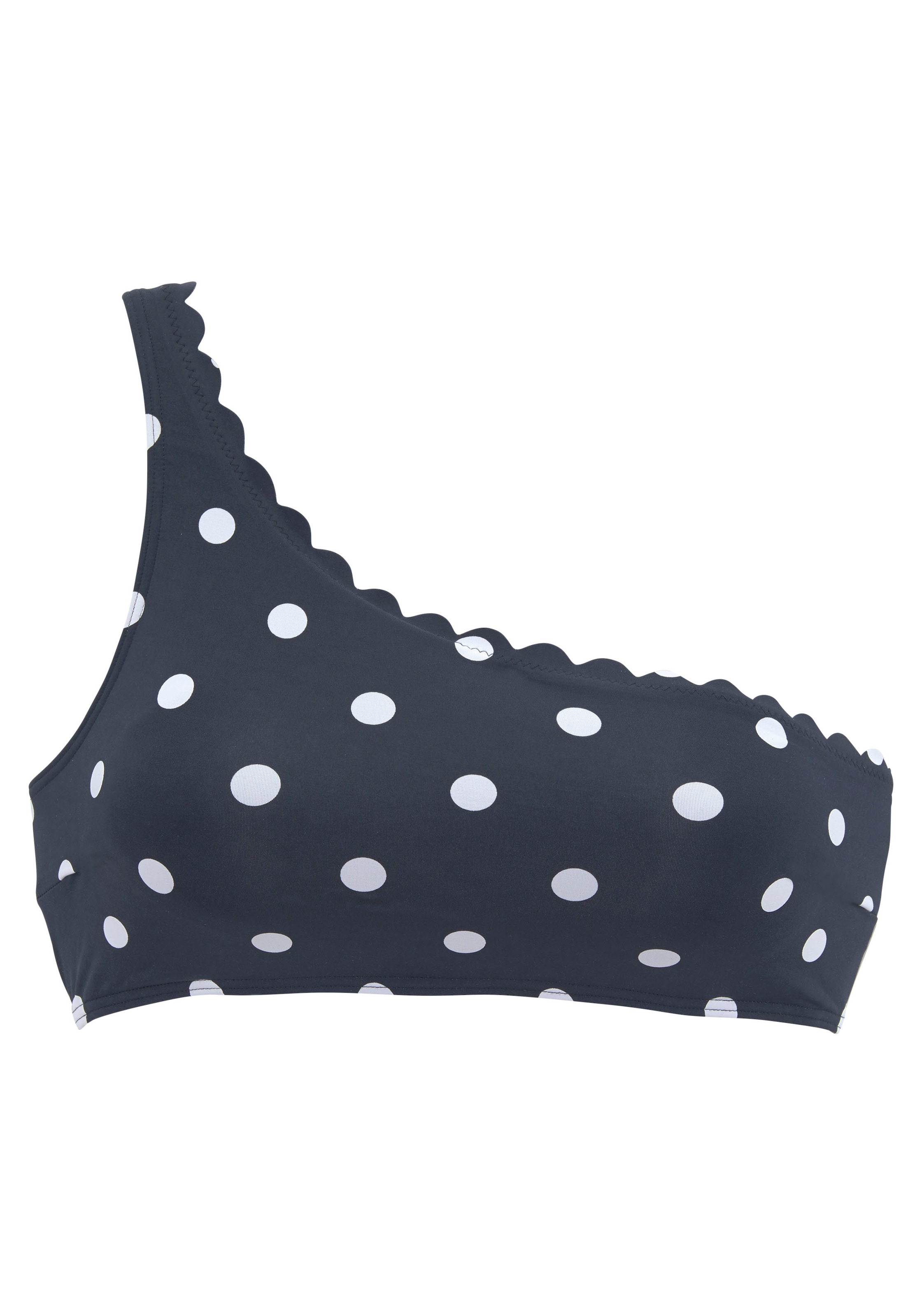 LASCANA Bustier-Bikini-Top »Jada«, in One-Shoulder-Form