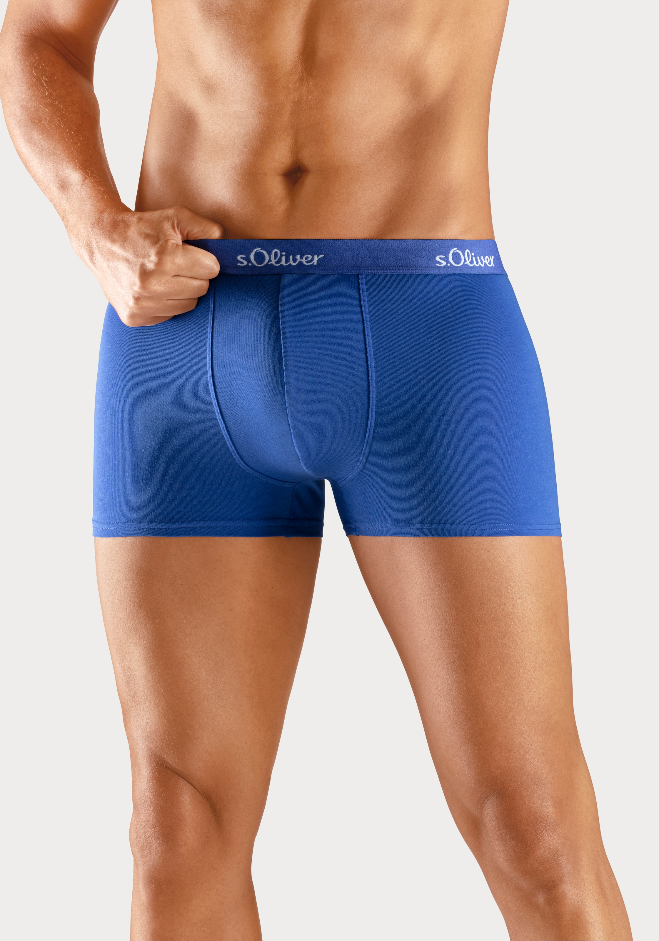 s.Oliver Boxer »Boxershorts für Herren«, (3 St.), klassisches Basic für jeden Kleiderschrank